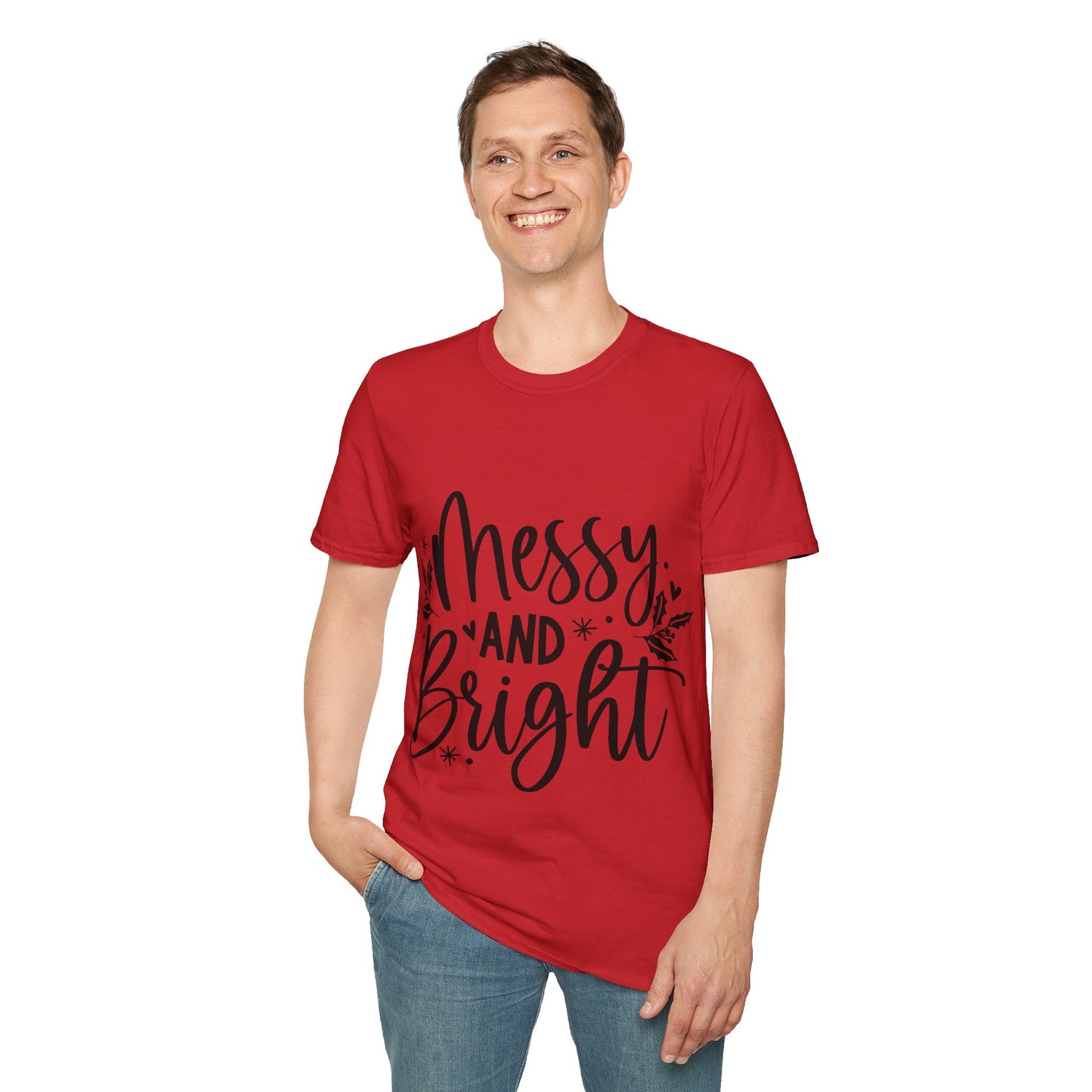 Messy & Bright Unisex Softstyle T-Shirt