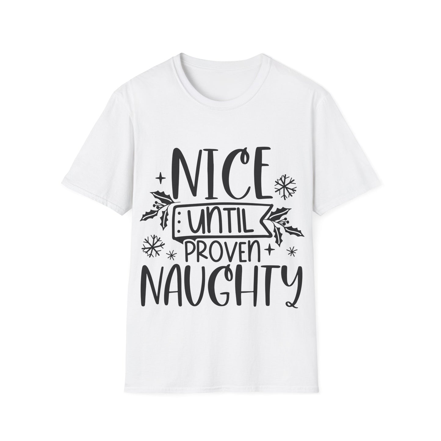 Nice & Naughty Unisex Softstyle T-Shirt