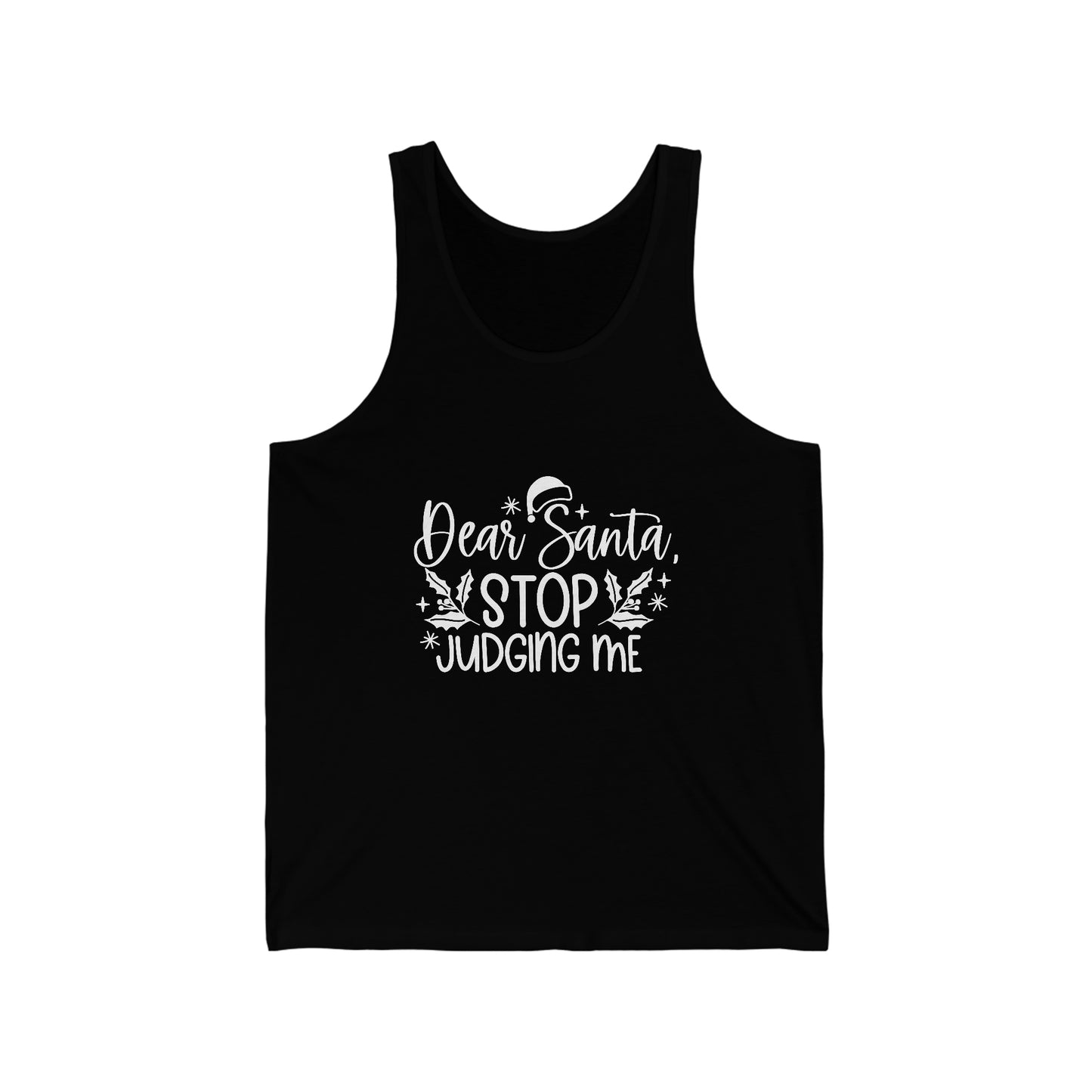 Stop Judging Unisex Jersey Tank