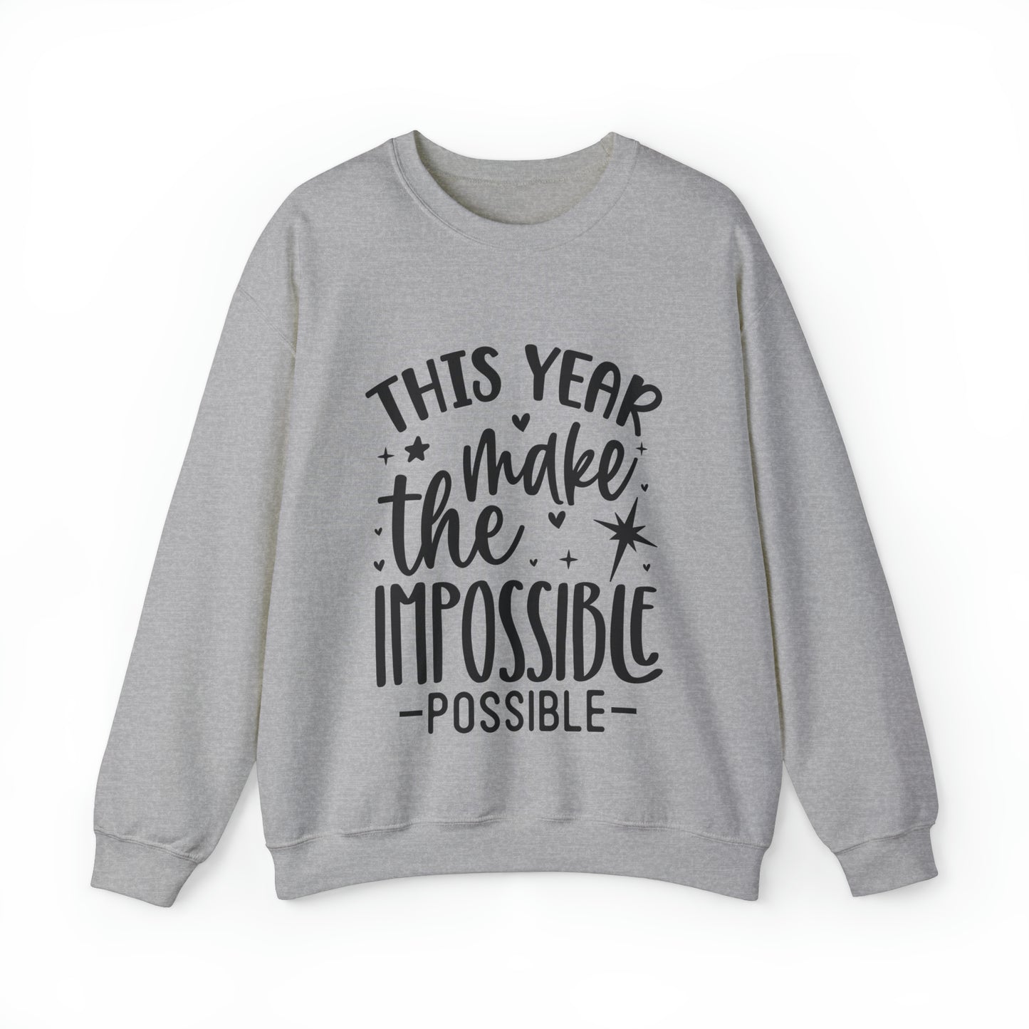 Impossible Possible Unisex Heavy Blend™ Crewneck Sweatshirt