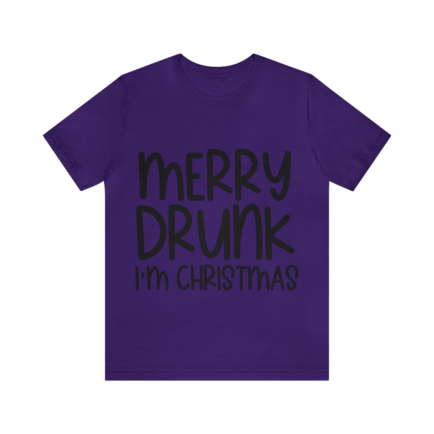 Merry Drunk Unisex Jersey Short Sleeve Tee