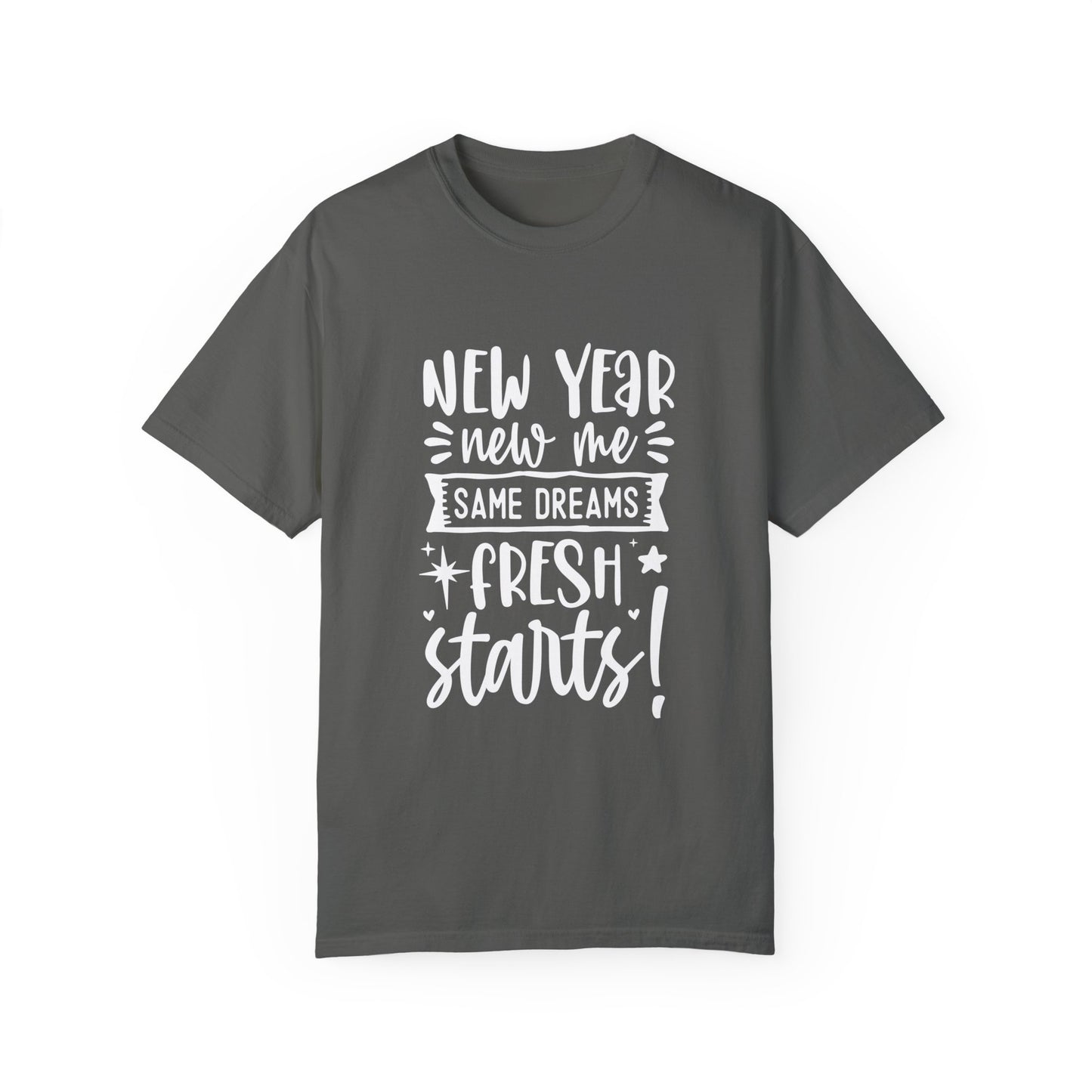 New Year New Me Unisex Garment-Dyed T-shirt