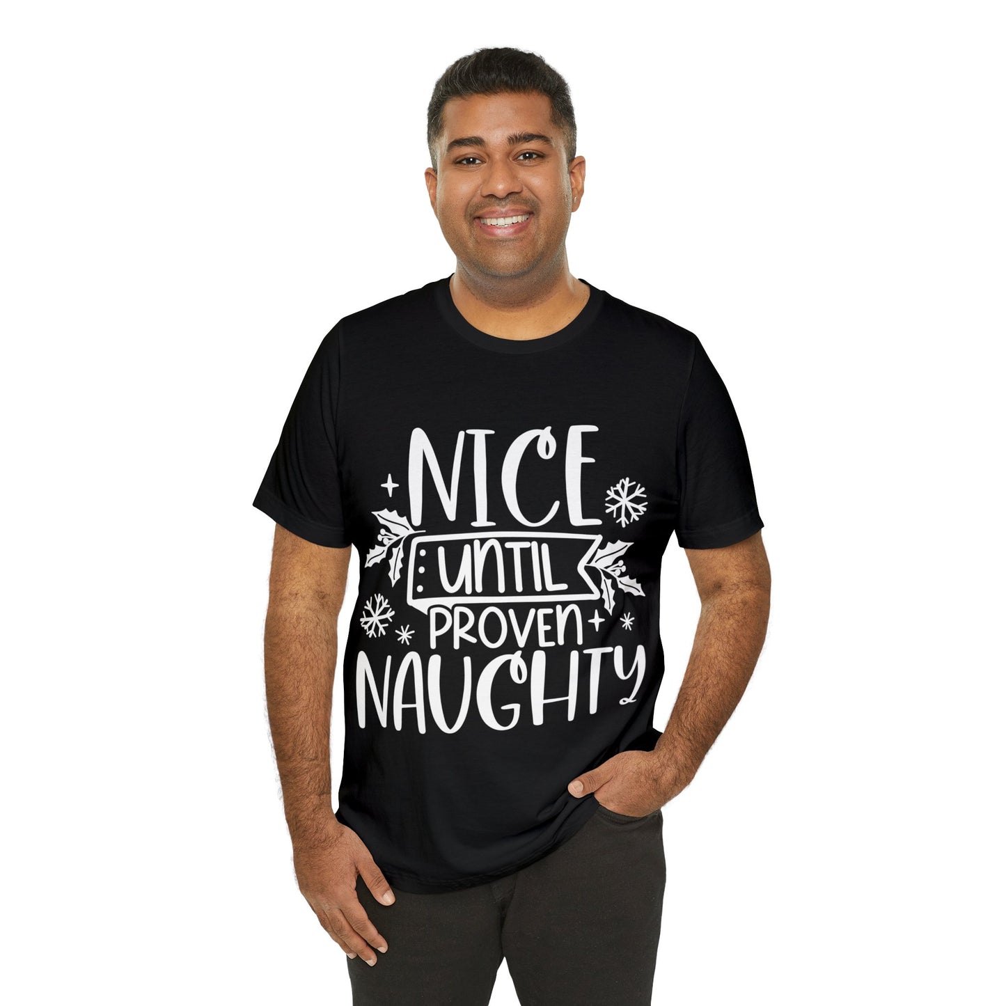 Nice & Naughty Unisex Jersey Short Sleeve Tee