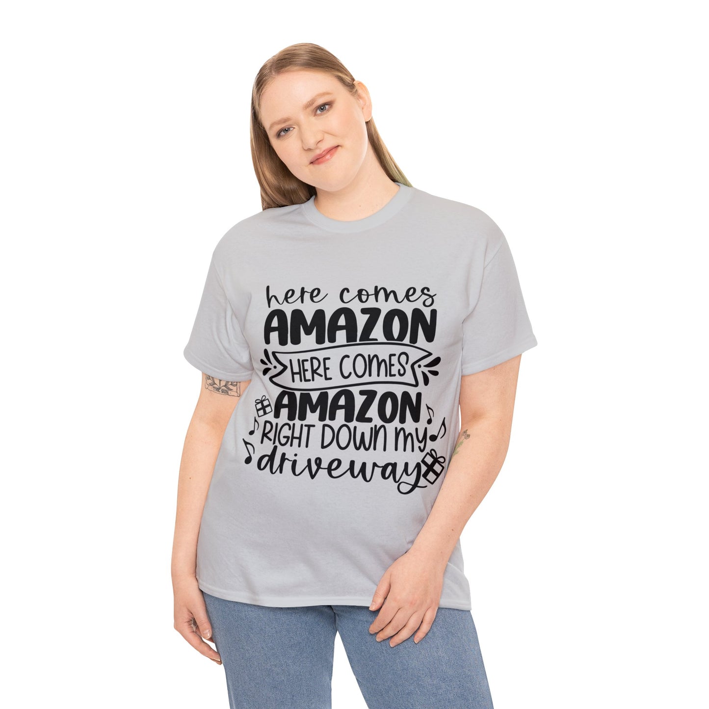 Amazon Driveway Unisex Heavy Cotton Tee