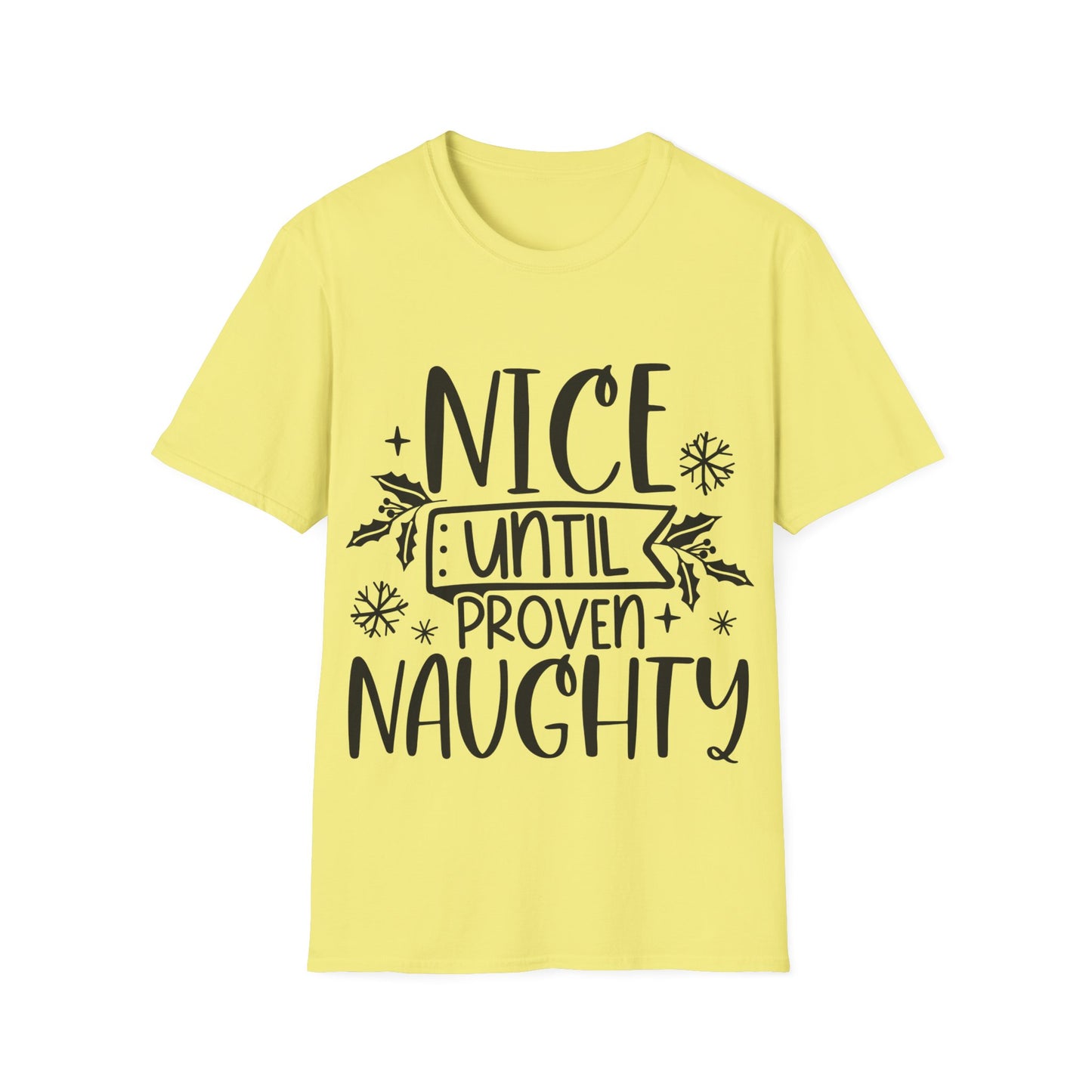 Nice & Naughty Unisex Softstyle T-Shirt