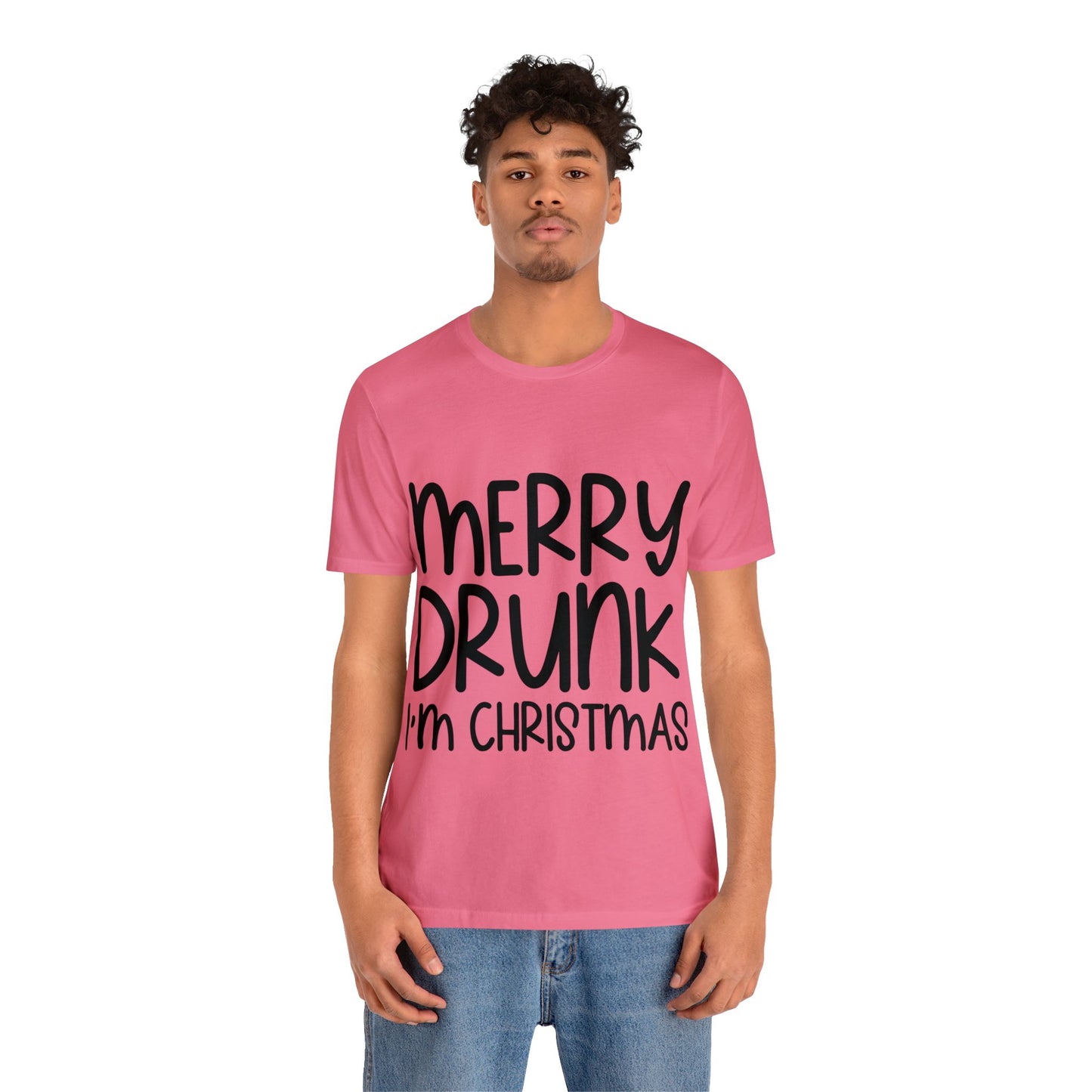 Merry Drunk Unisex Jersey Short Sleeve Tee