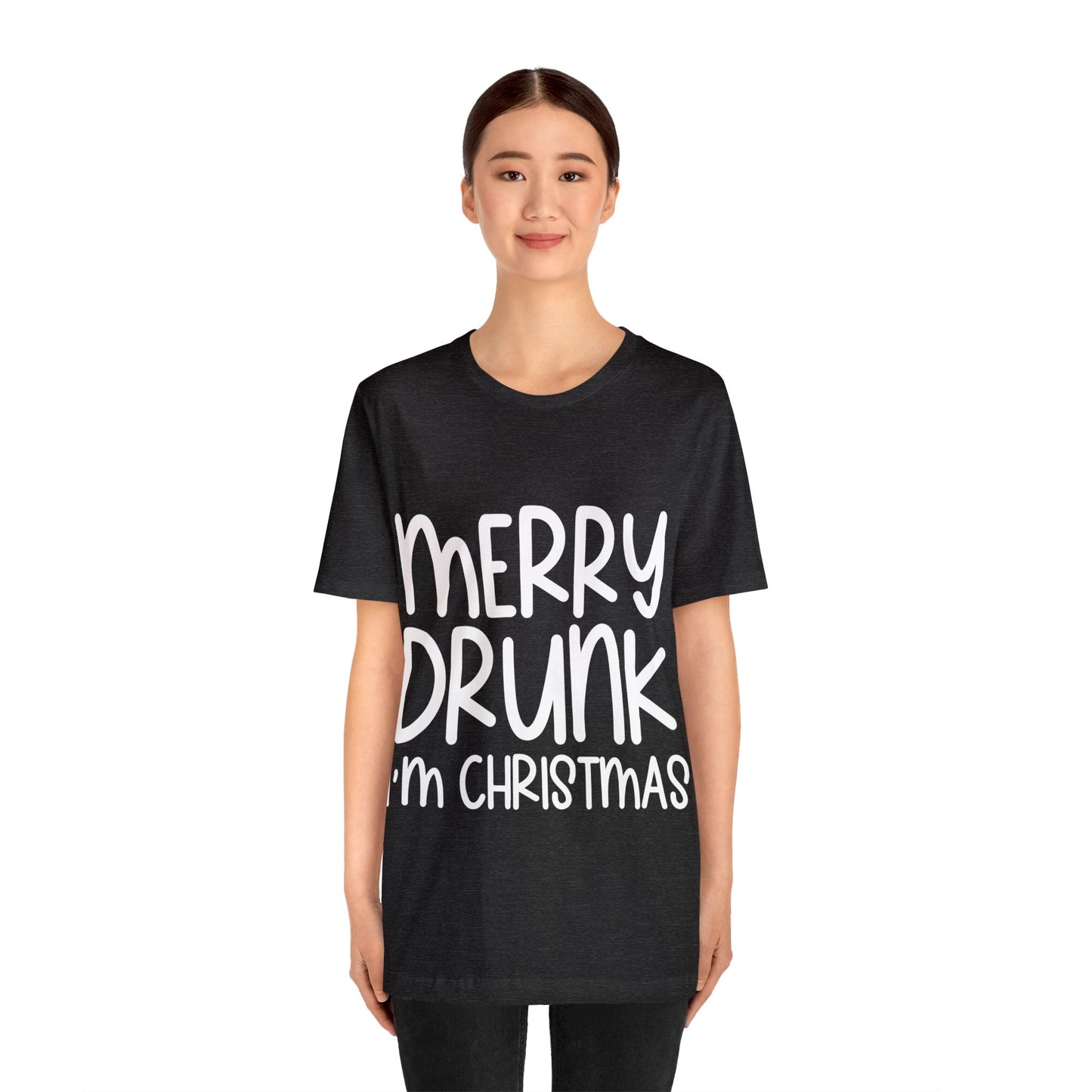 Merry Drunk Unisex Jersey Short Sleeve Tee