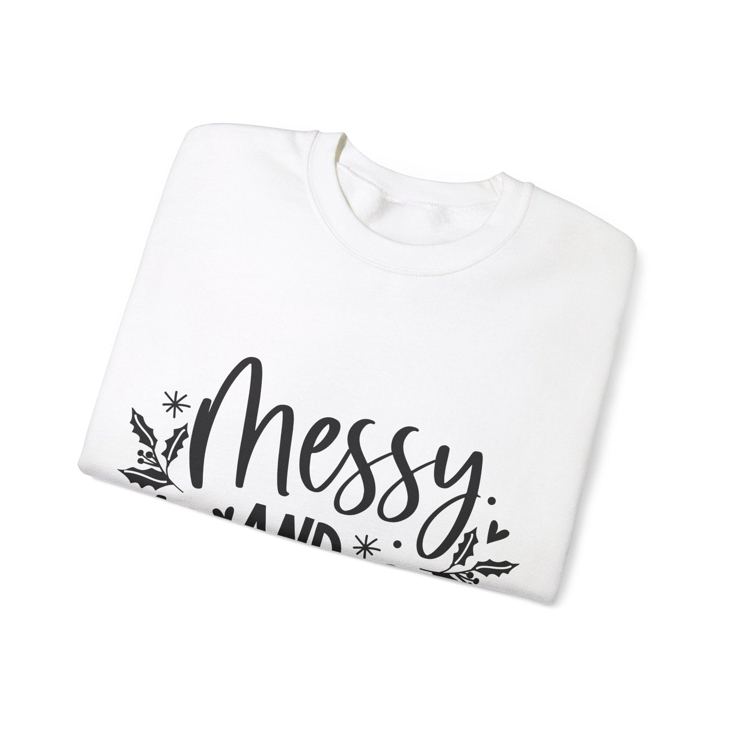 Messy & Bright Unisex Heavy Blend™ Crewneck Sweatshirt