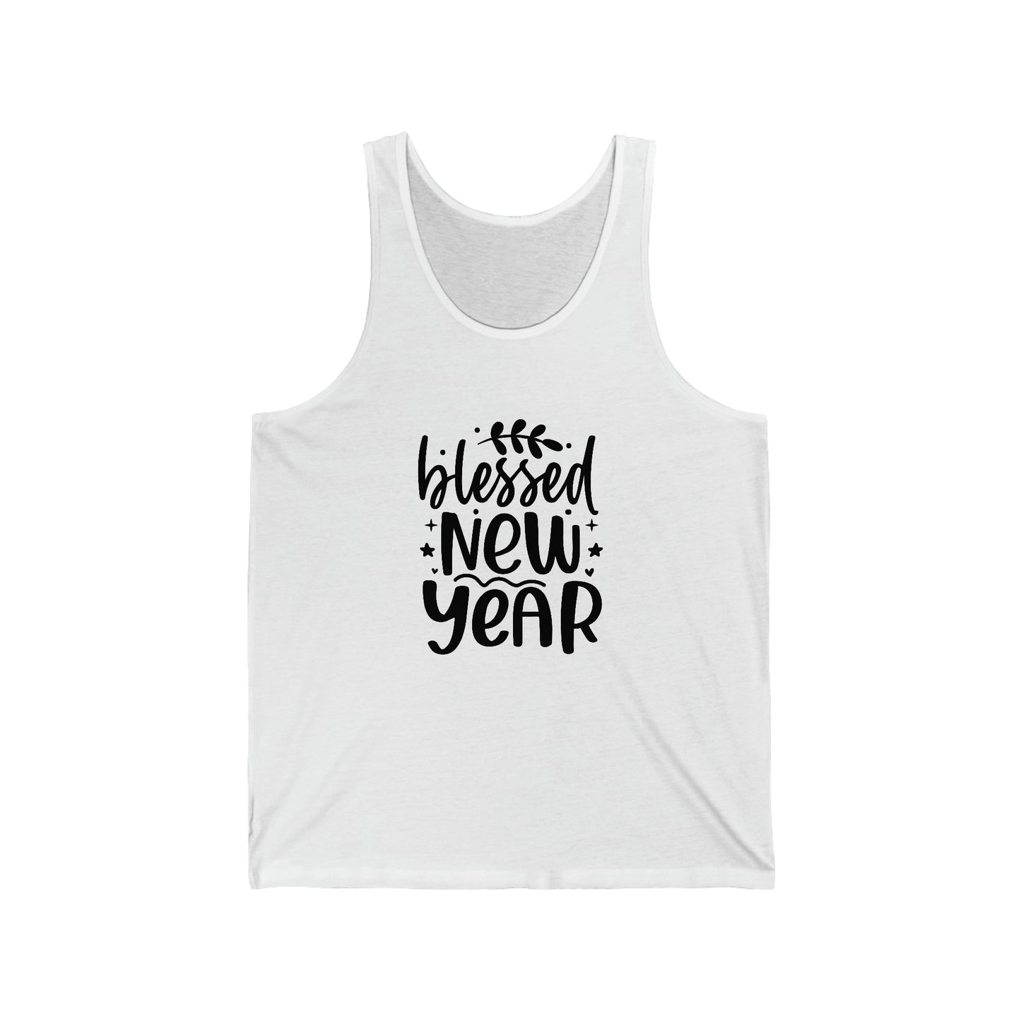 Blessed New Year Unisex Jersey Tank