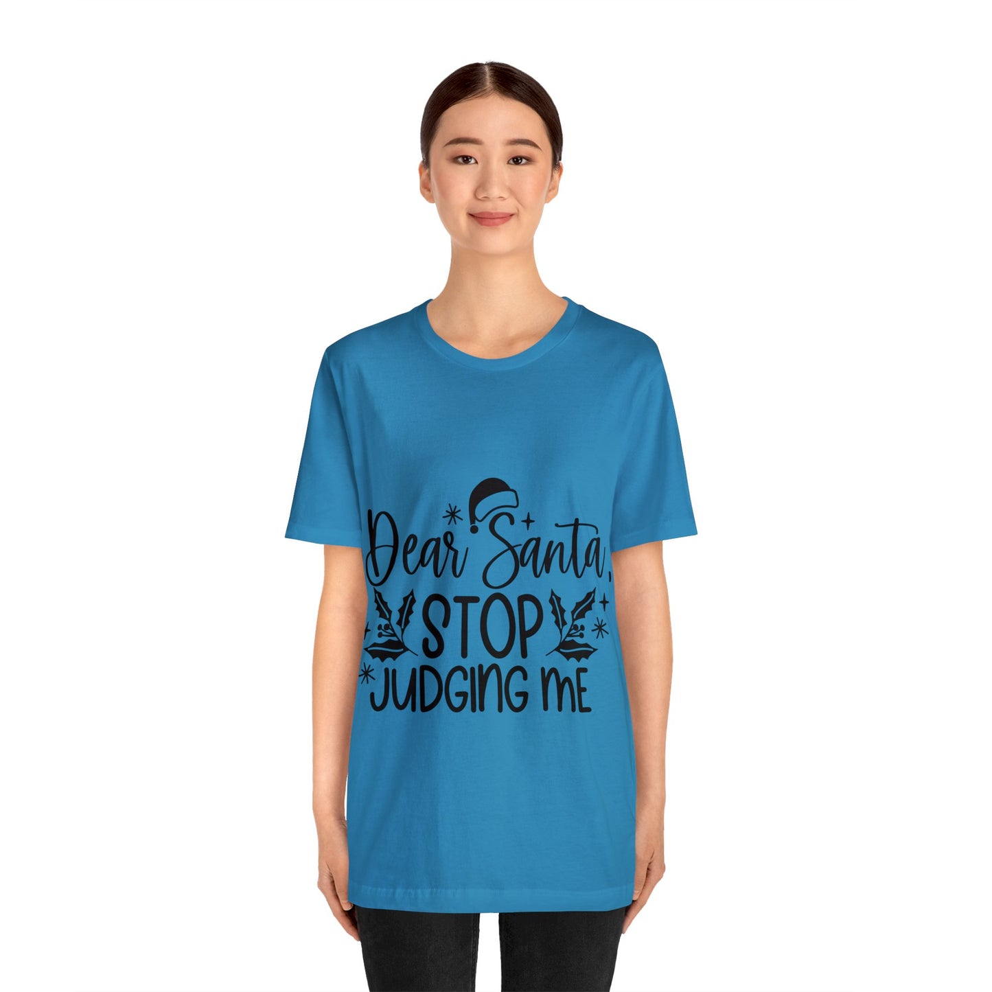 Stop Judging Unisex Jersey Short Sleeve Tee