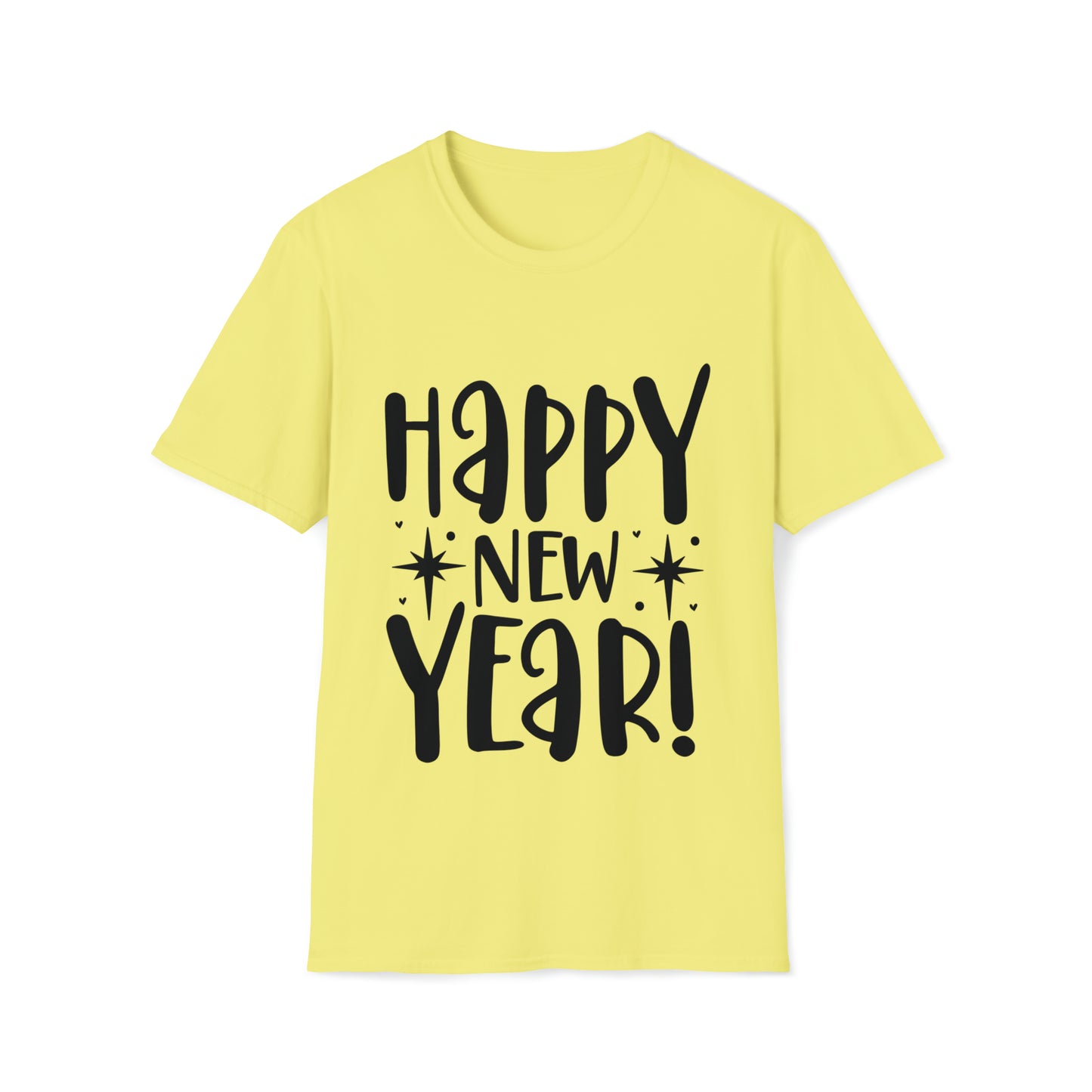 Happy New Year Unisex Softstyle T-Shirt