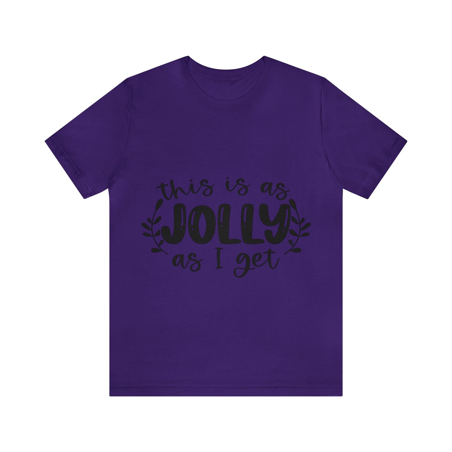 Jolly Unisex Jersey Short Sleeve Tee