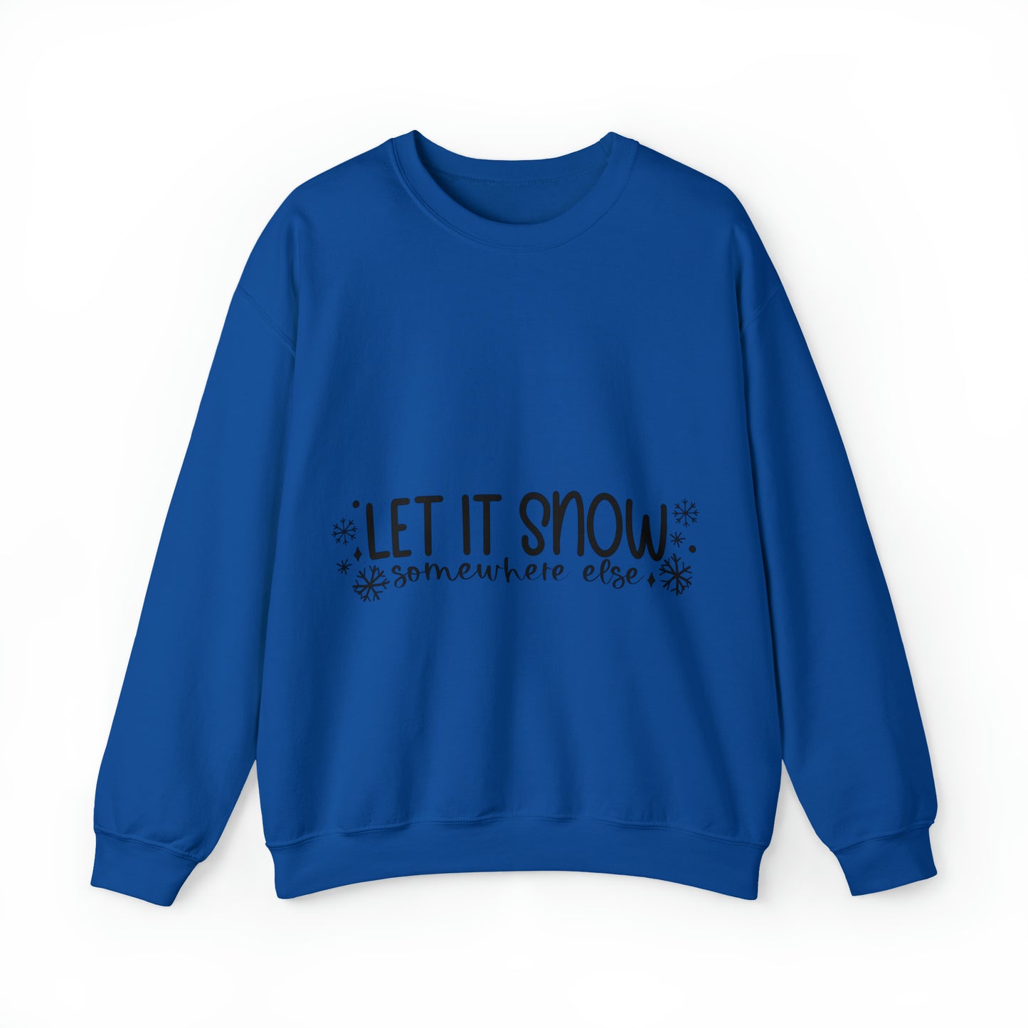 Let it Snow Unisex Heavy Blend™ Crewneck Sweatshirt image