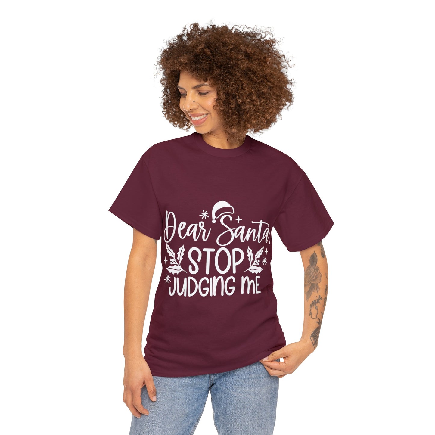 Stop Judging Unisex Heavy Cotton Tee