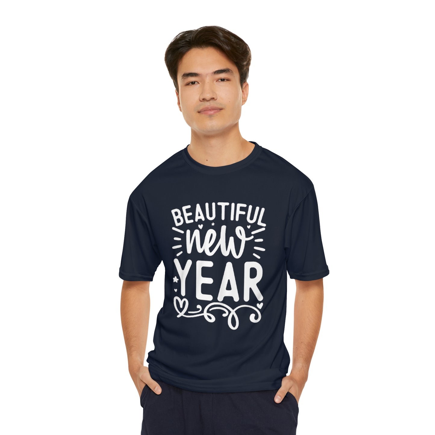 Beautiful New Year Men's Performance T-Shirt