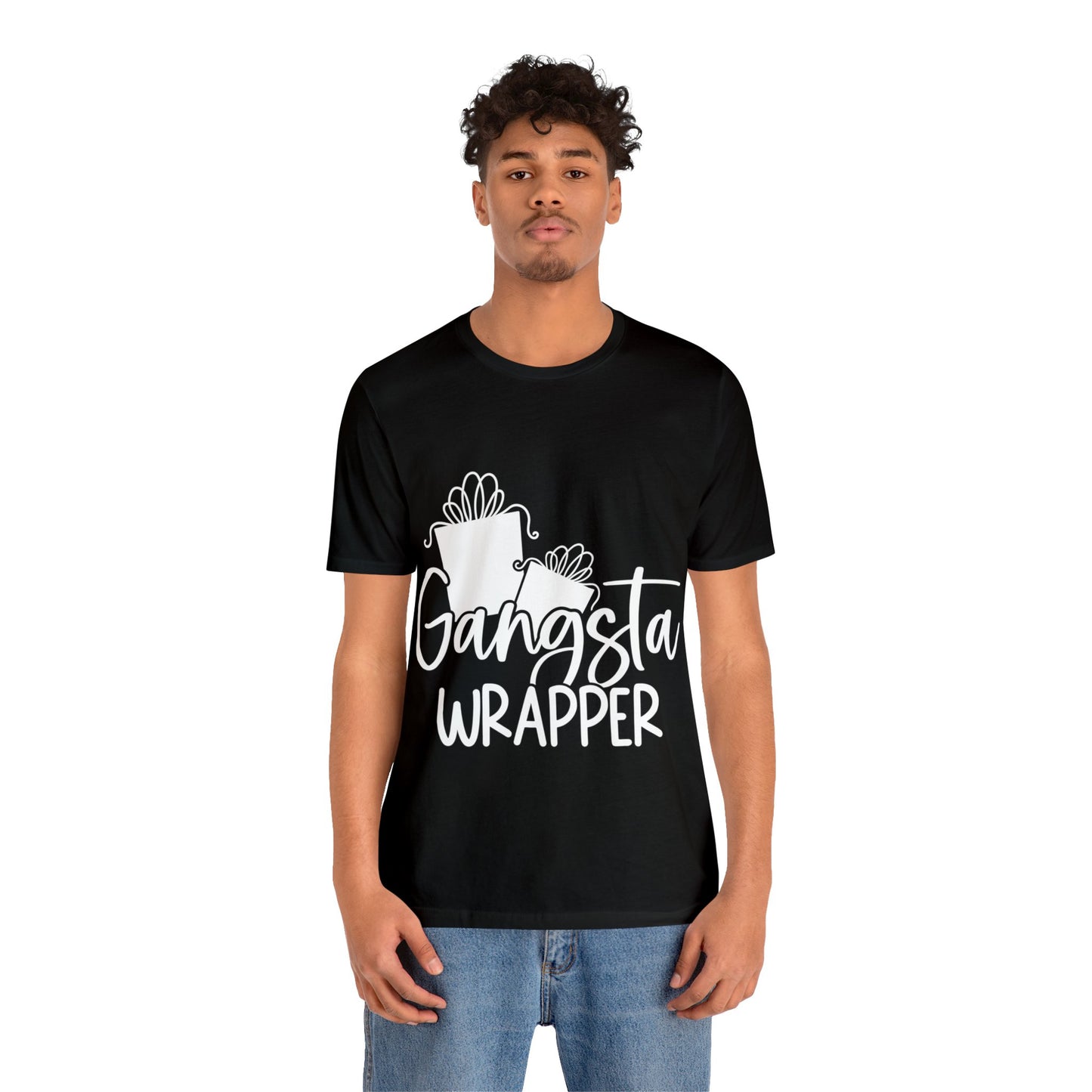 Gangsta Wrapper Unisex Jersey Short Sleeve Tee