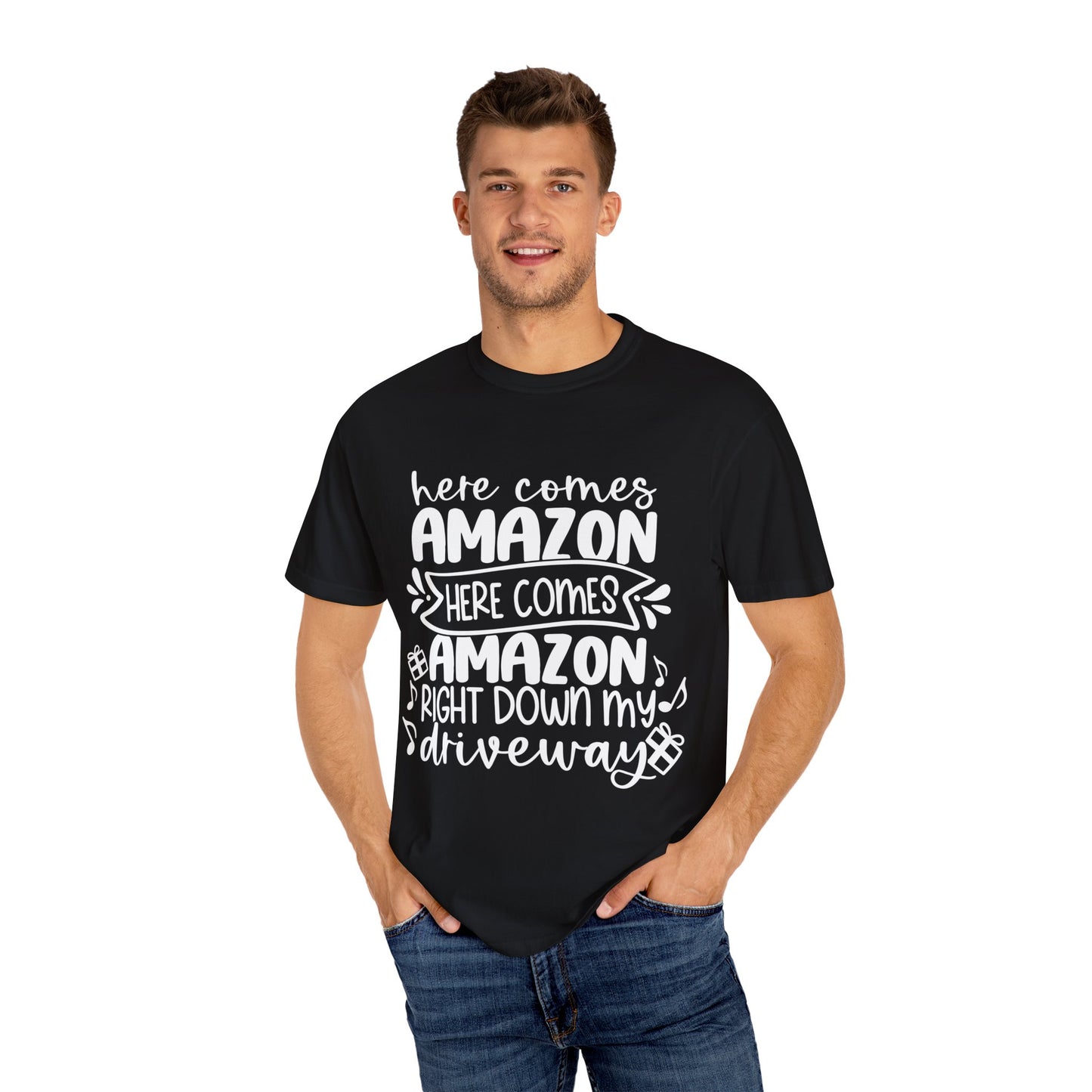 Amazon Driveway Unisex Garment-Dyed T-shirt