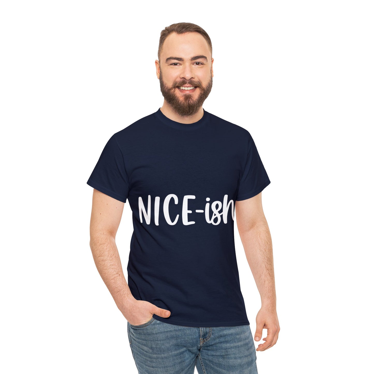 Nice-ish Unisex Heavy Cotton Tee