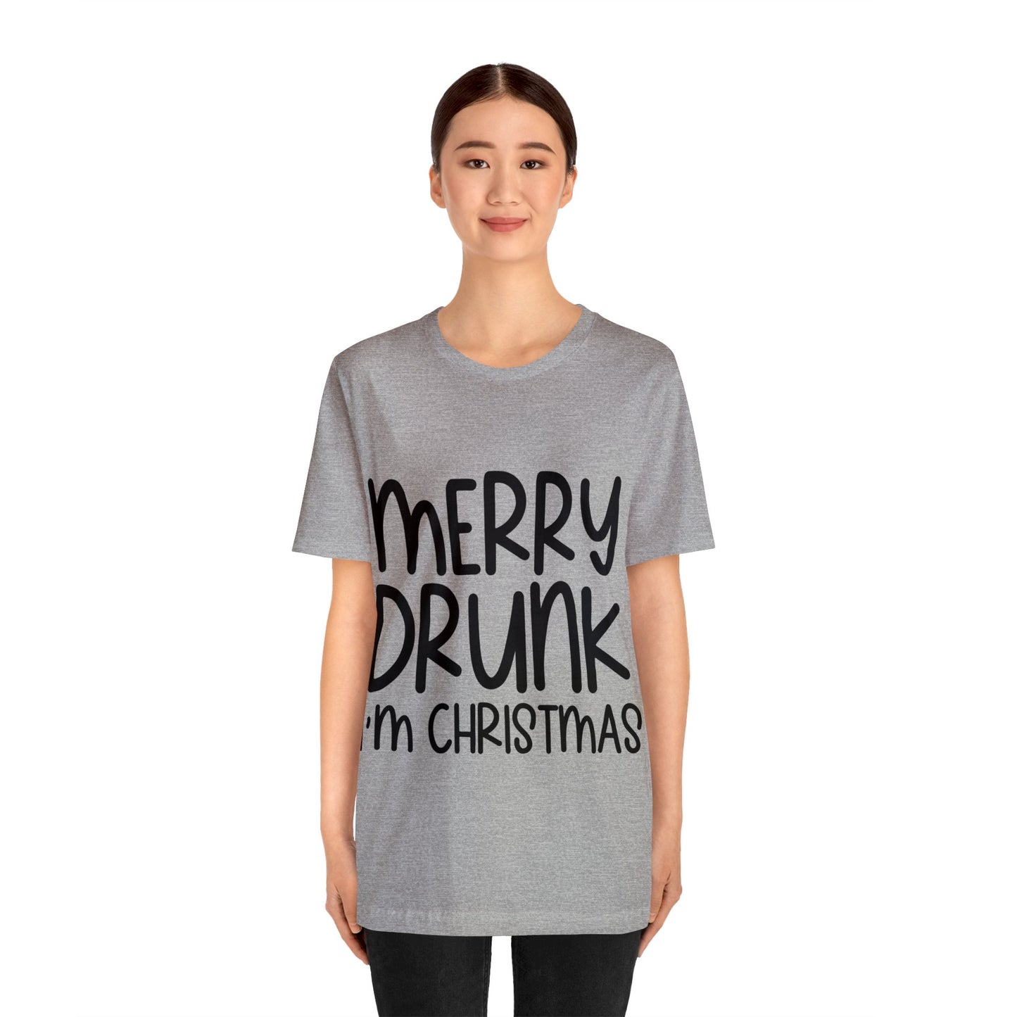 Merry Drunk Unisex Jersey Short Sleeve Tee