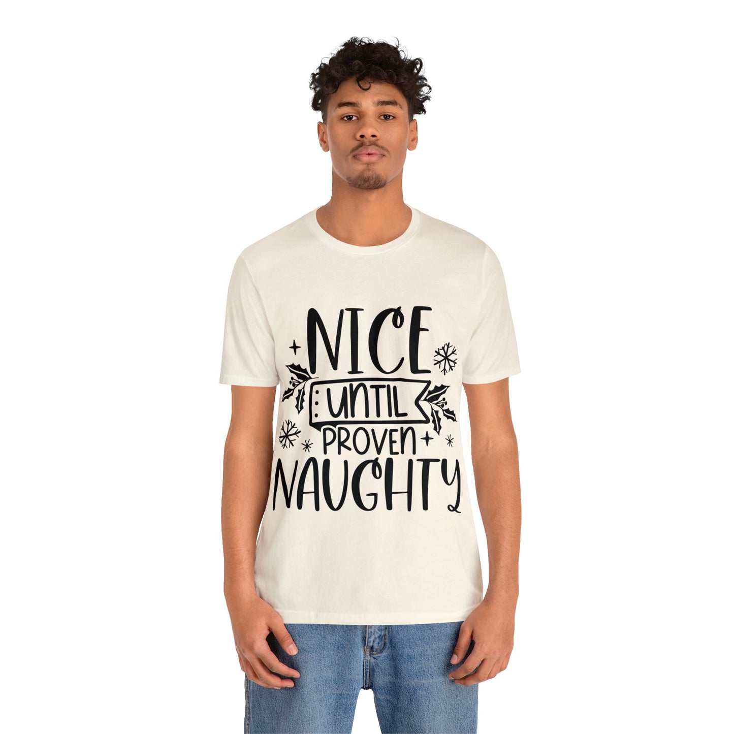 Nice & Naughty Unisex Jersey Short Sleeve Tee