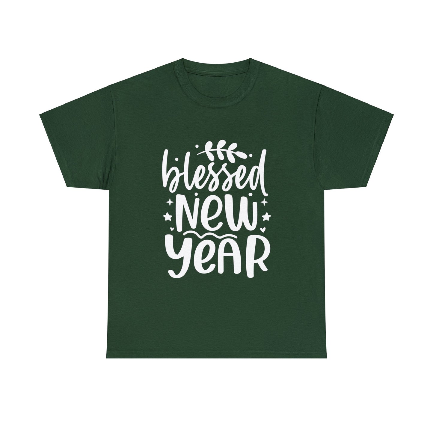 Blessed New Year Unisex Heavy Cotton Tee