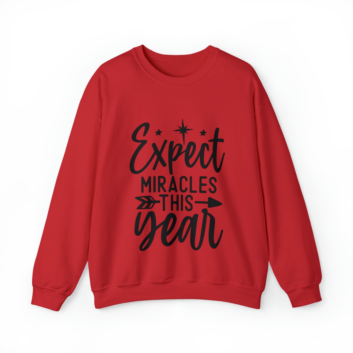 Expect Miracles Unisex Heavy Blend™ Crewneck Sweatshirt