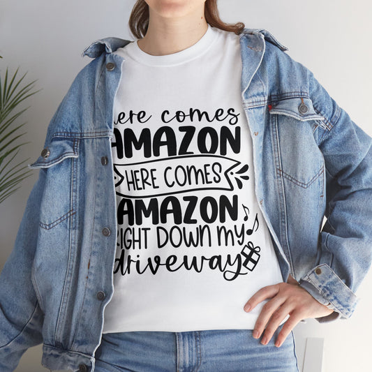 Amazon Driveway Unisex Heavy Cotton Tee