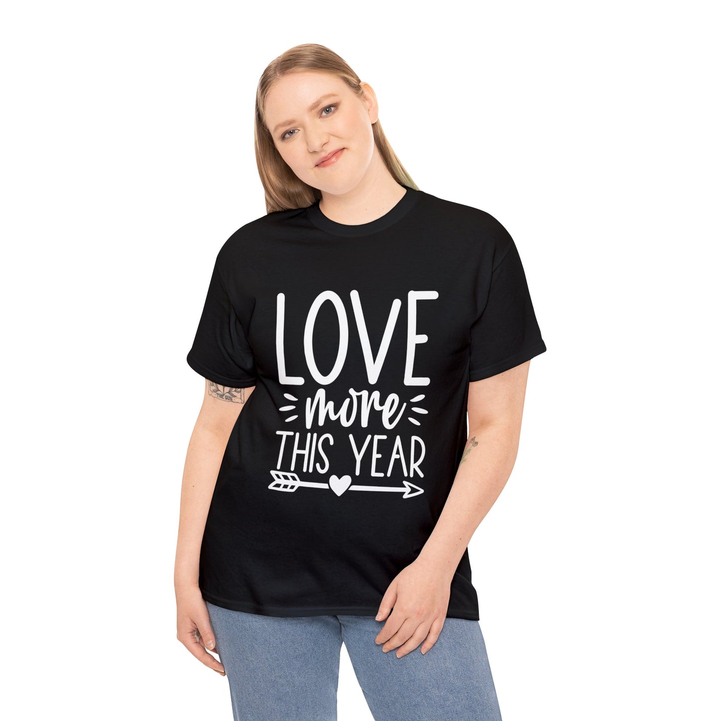 Love More Unisex Heavy Cotton Tee