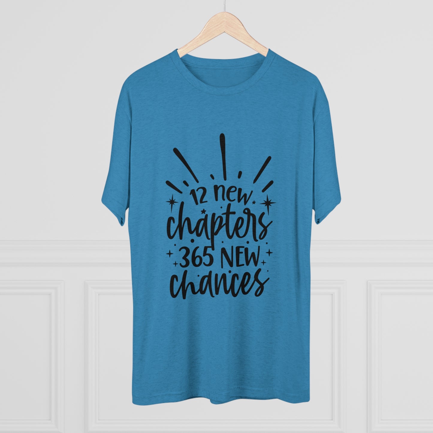 12 New Chapters Unisex Tri-Blend Crew Tee