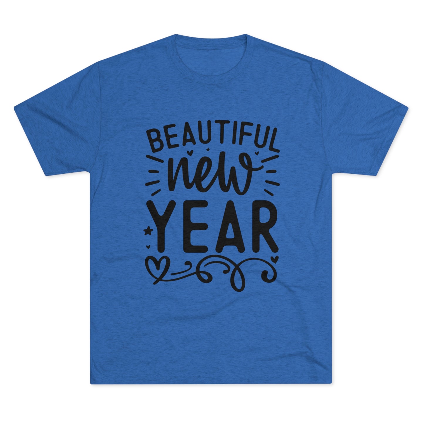 Beautiful New Year Unisex Tri-Blend Crew Tee