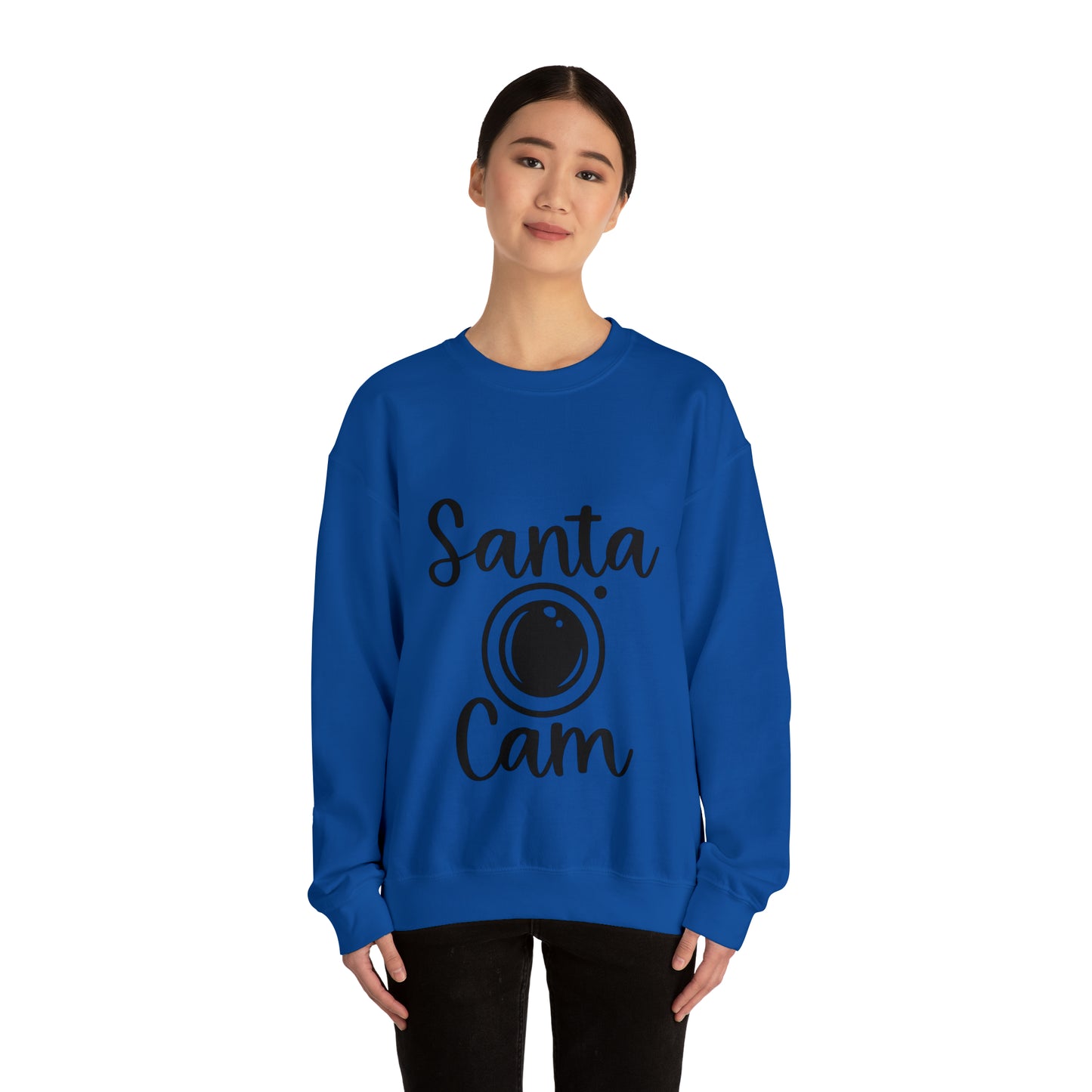 Santa Cam Unisex Heavy Blend™ Crewneck Sweatshirt image