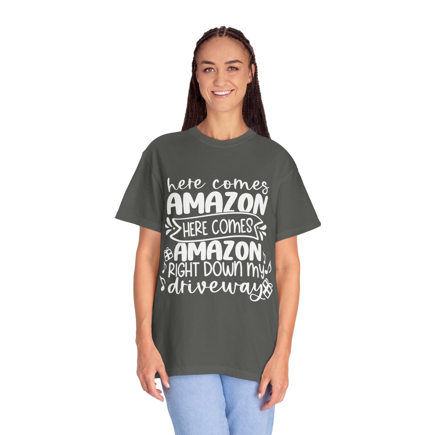 Amazon Driveway Unisex Garment-Dyed T-shirt