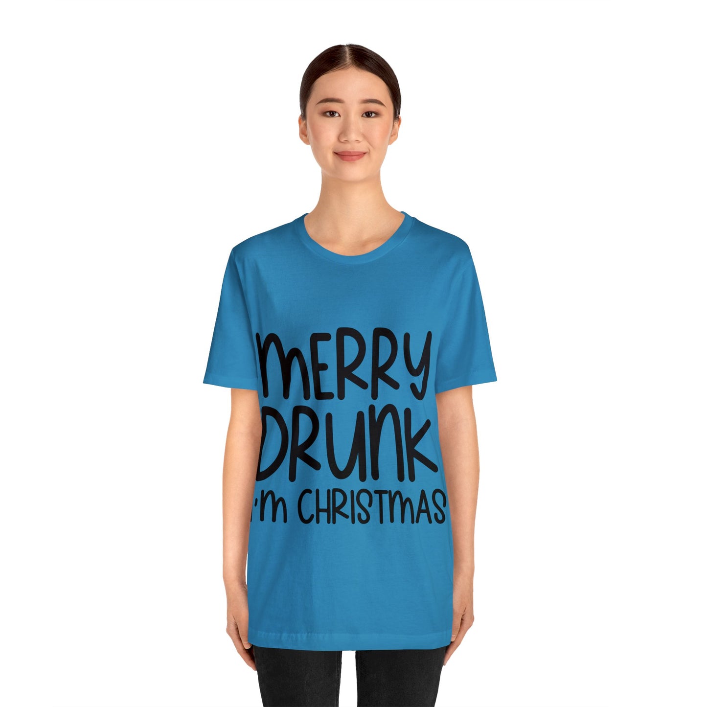 Merry Drunk Unisex Jersey Short Sleeve Tee