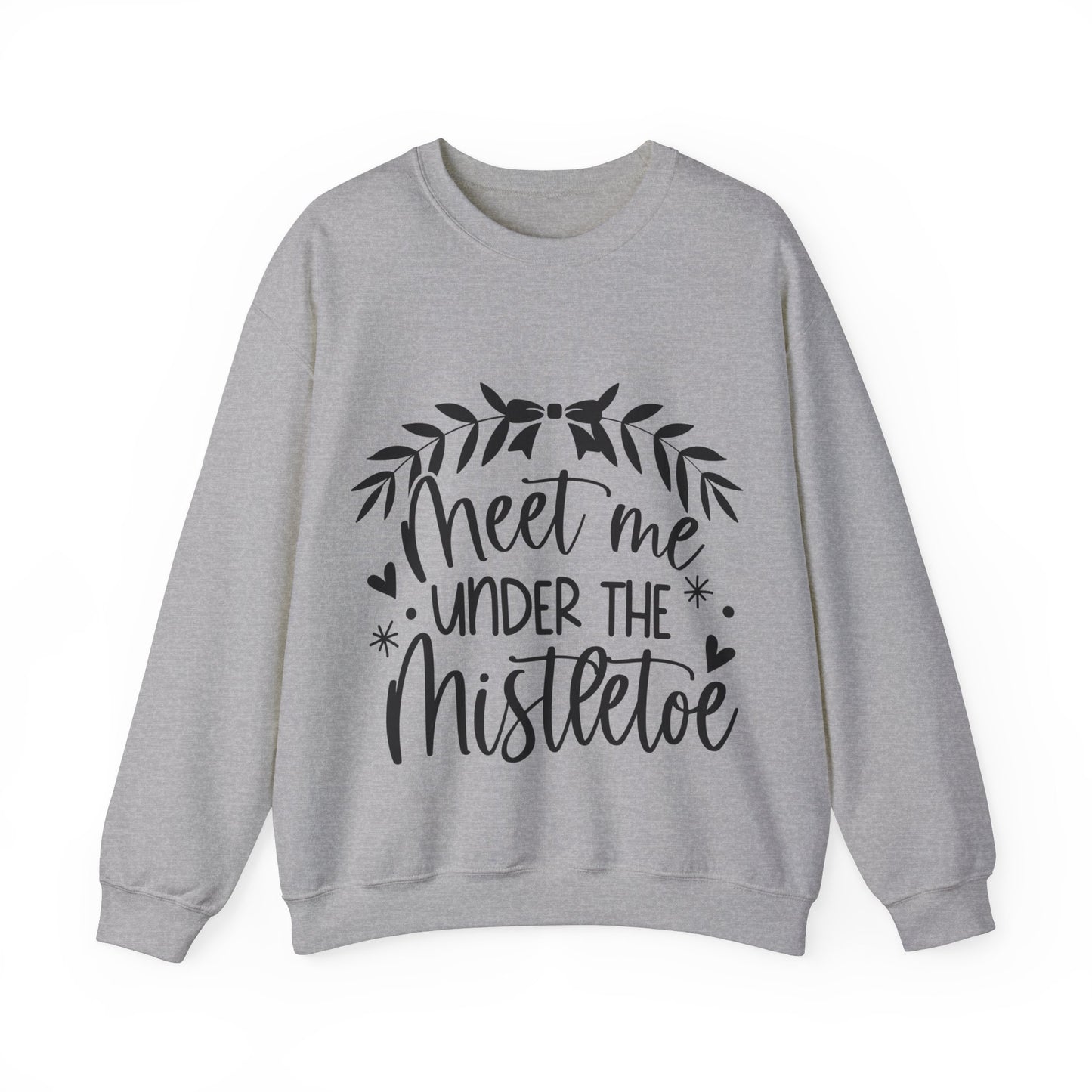 Meet me under Misteetoe Unisex Heavy Blend™ Crewneck Sweatshirt