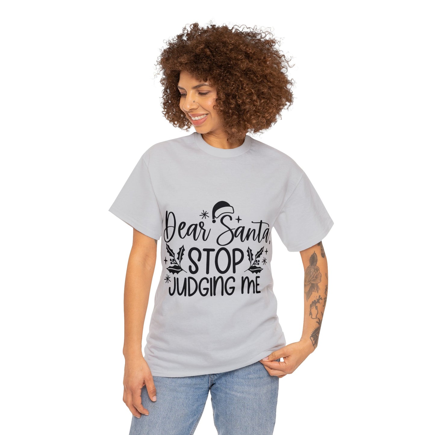 Stop Judging Unisex Heavy Cotton Tee