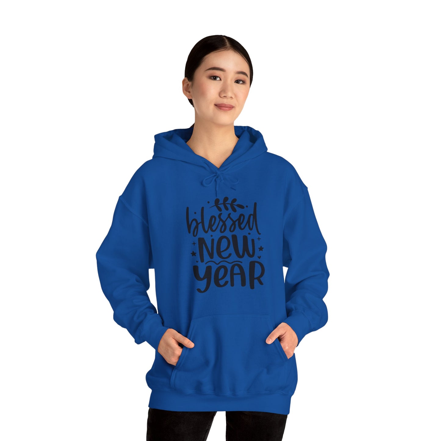 Blessed New Year Unisex Heavy Blend™ Hooded Sweatshirt