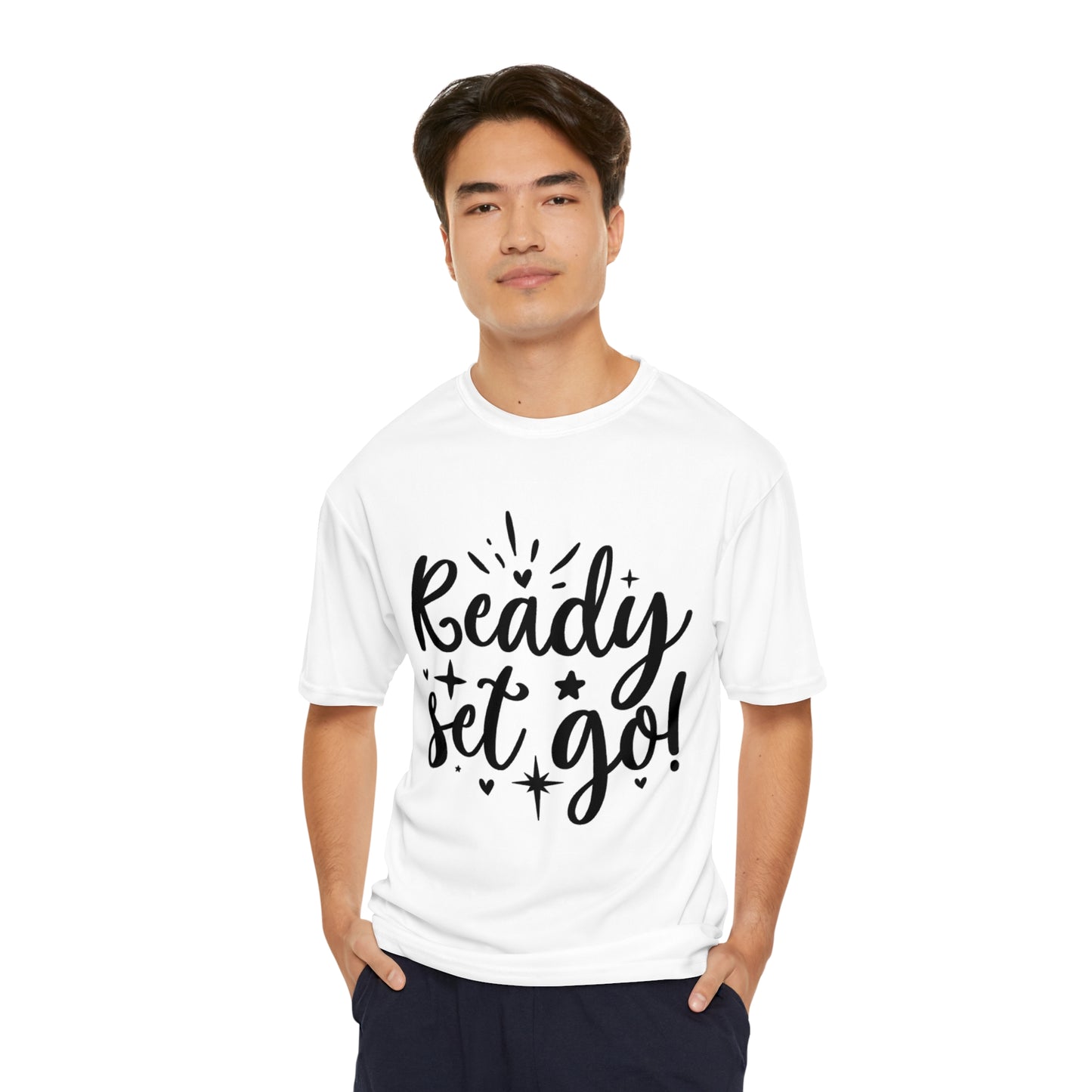 Ready Set Go Men's Performance T-Shirt