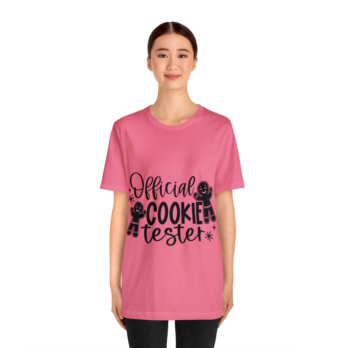 Official Cookie Tester Unisex Jersey Short Sleeve Tee