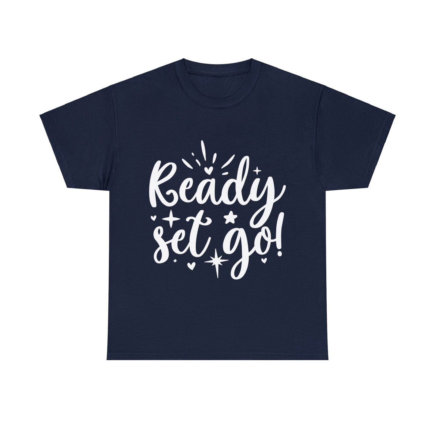 Ready Set Go Unisex Heavy Cotton Tee