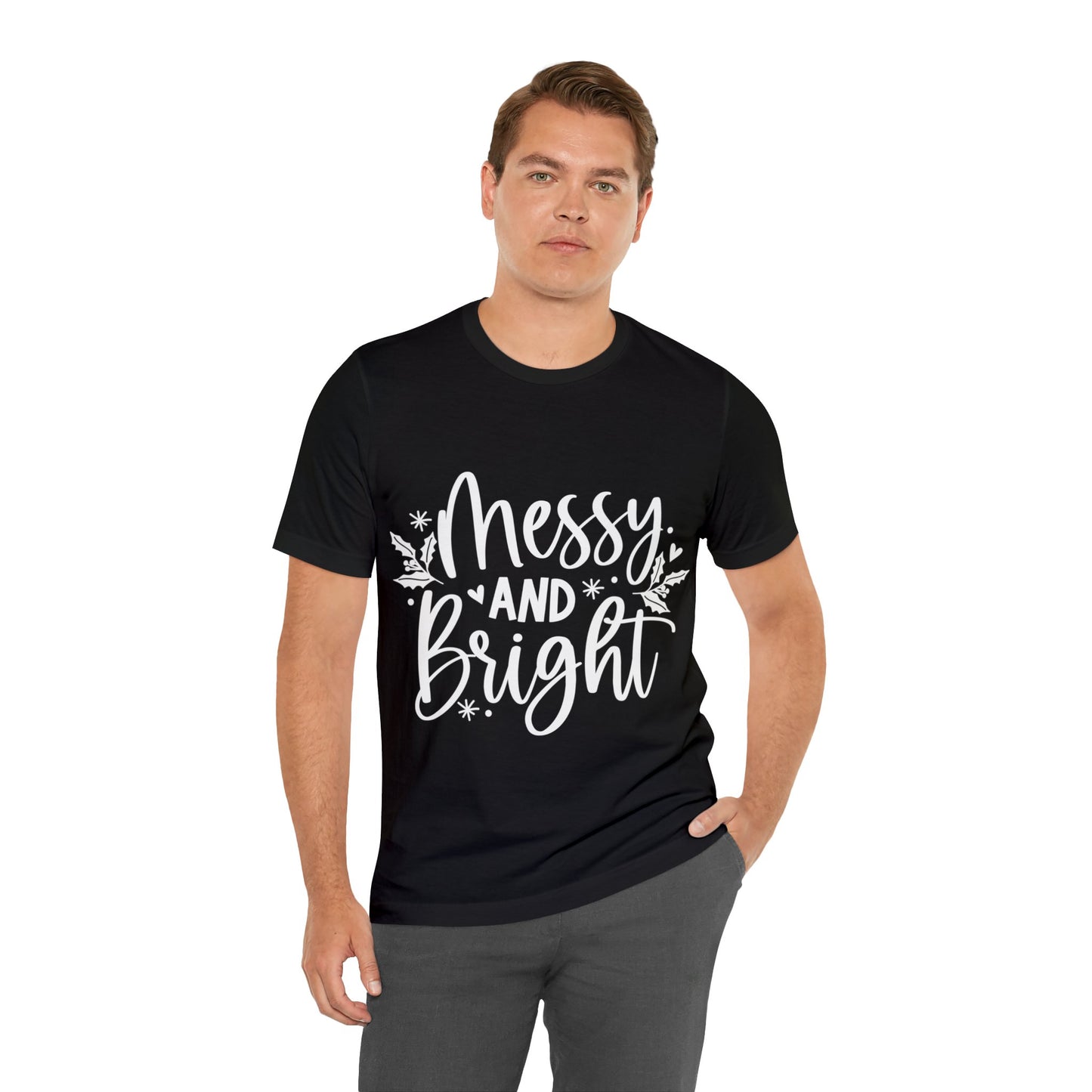 Messy & Bright Unisex Jersey Short Sleeve Tee