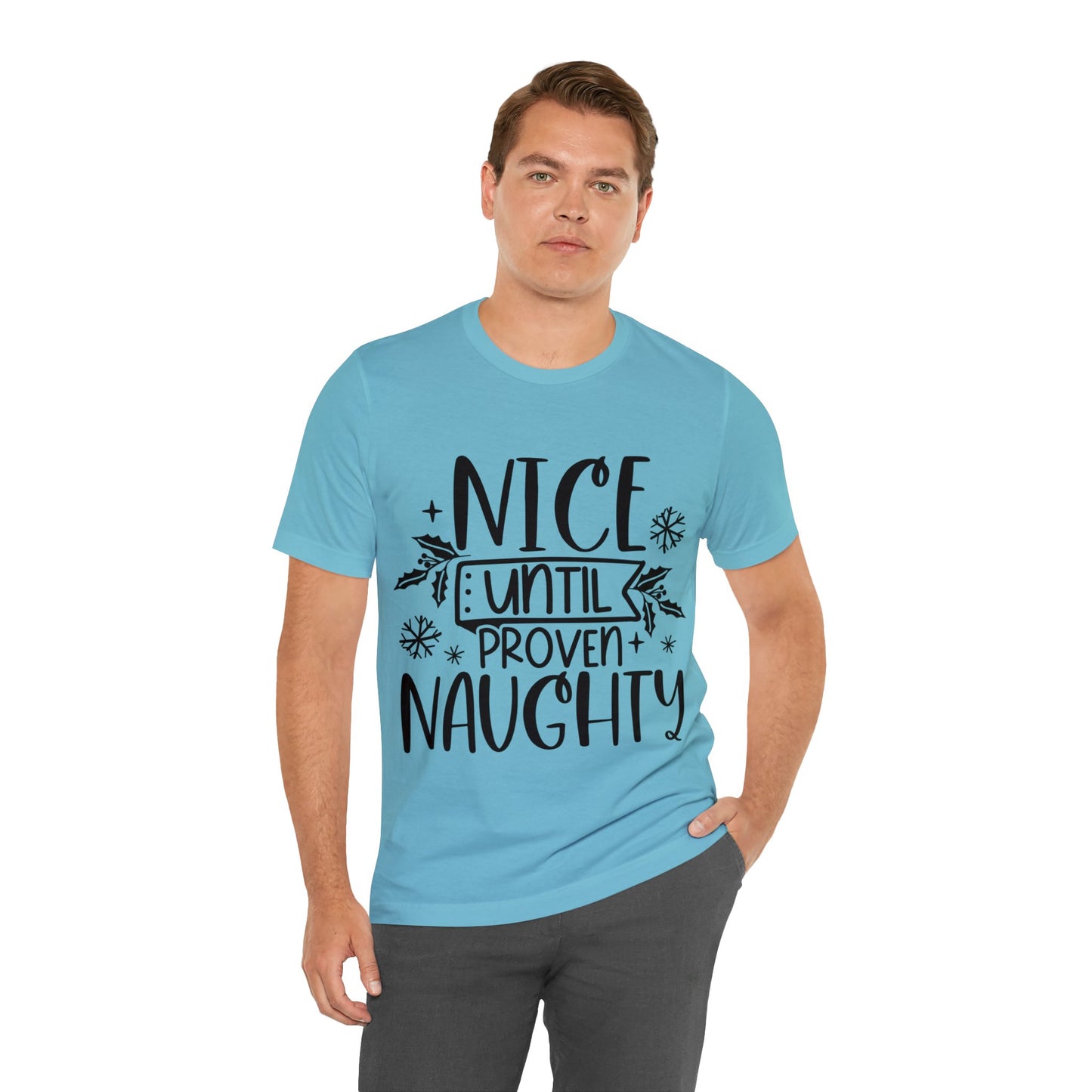 Nice & Naughty Unisex Jersey Short Sleeve Tee