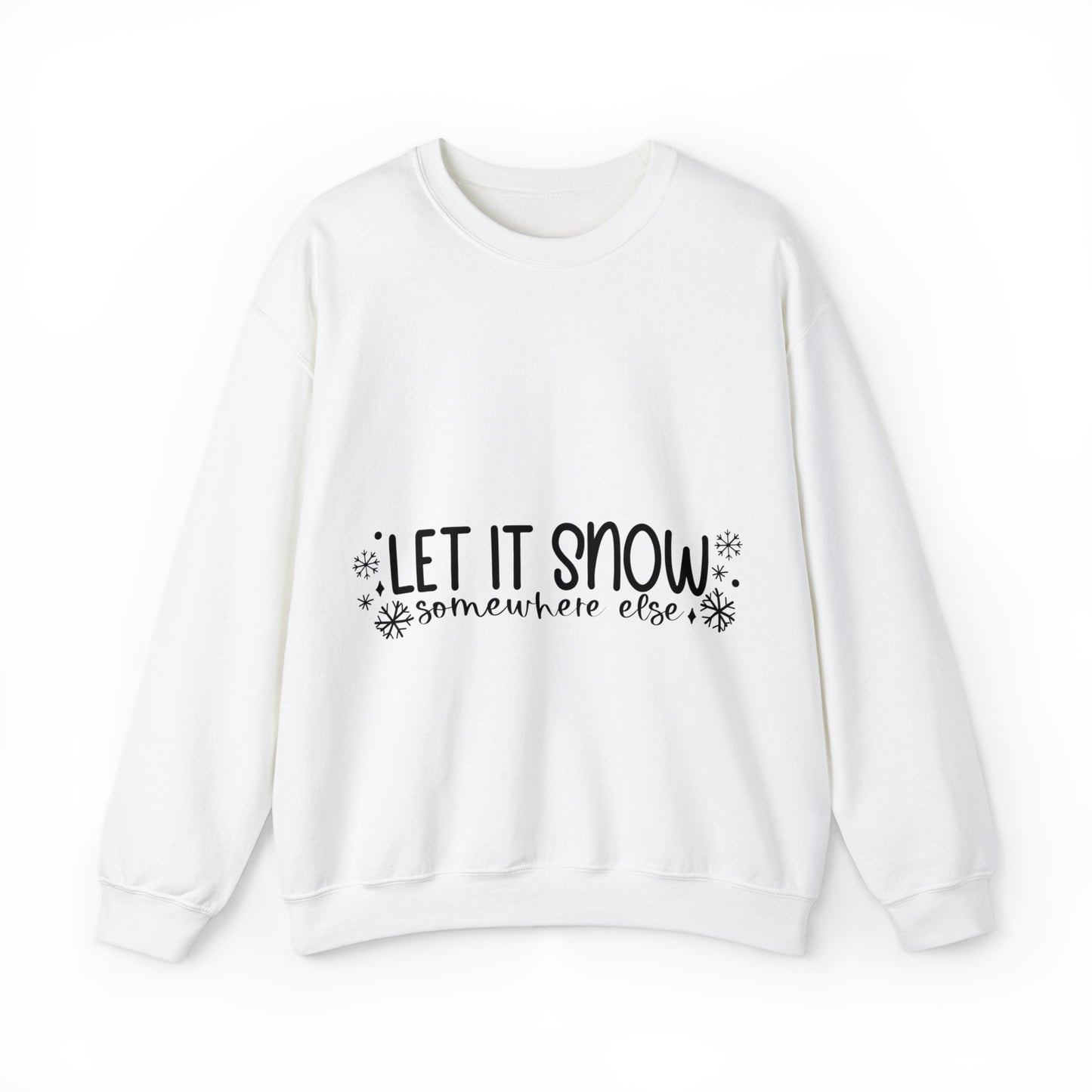 Let it Snow Unisex Heavy Blend™ Crewneck Sweatshirt image