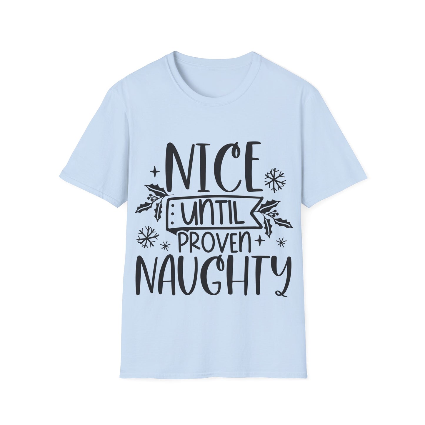 Nice & Naughty Unisex Softstyle T-Shirt