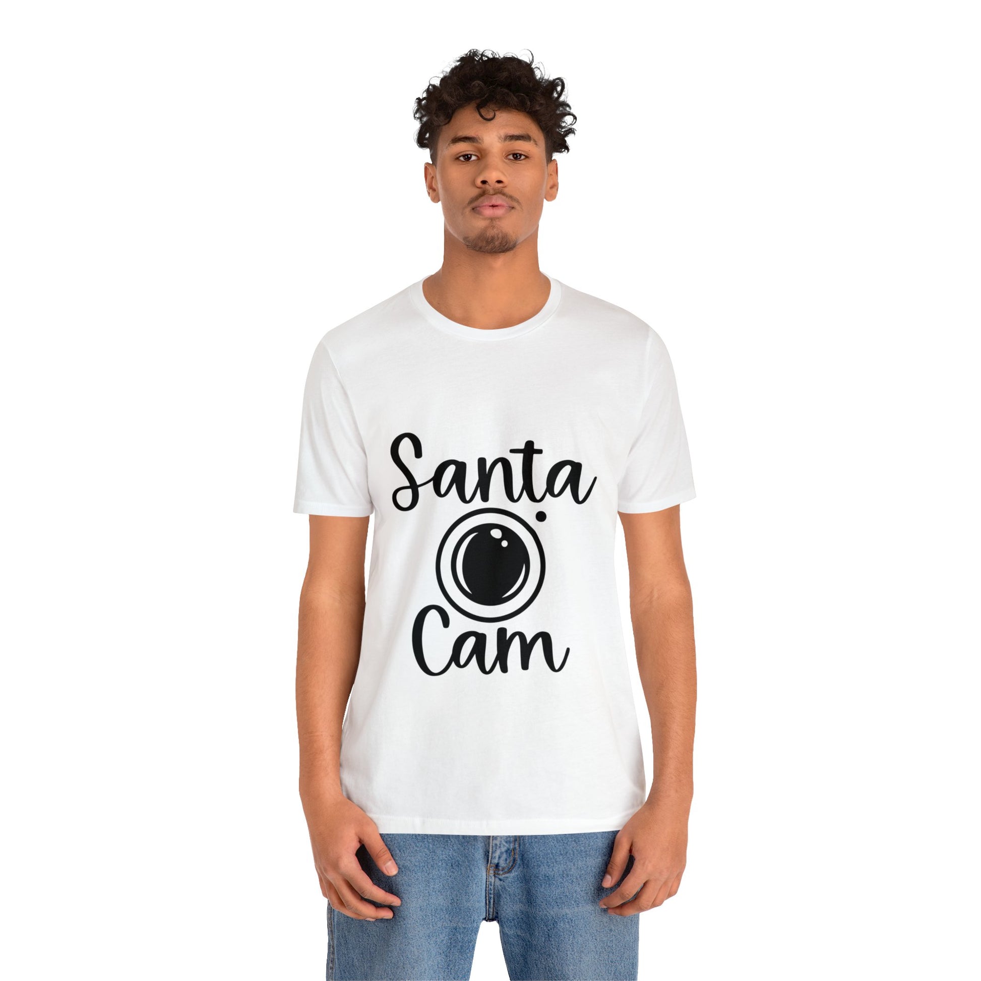 Santa Cam Unisex Jersey Short Sleeve Tee image