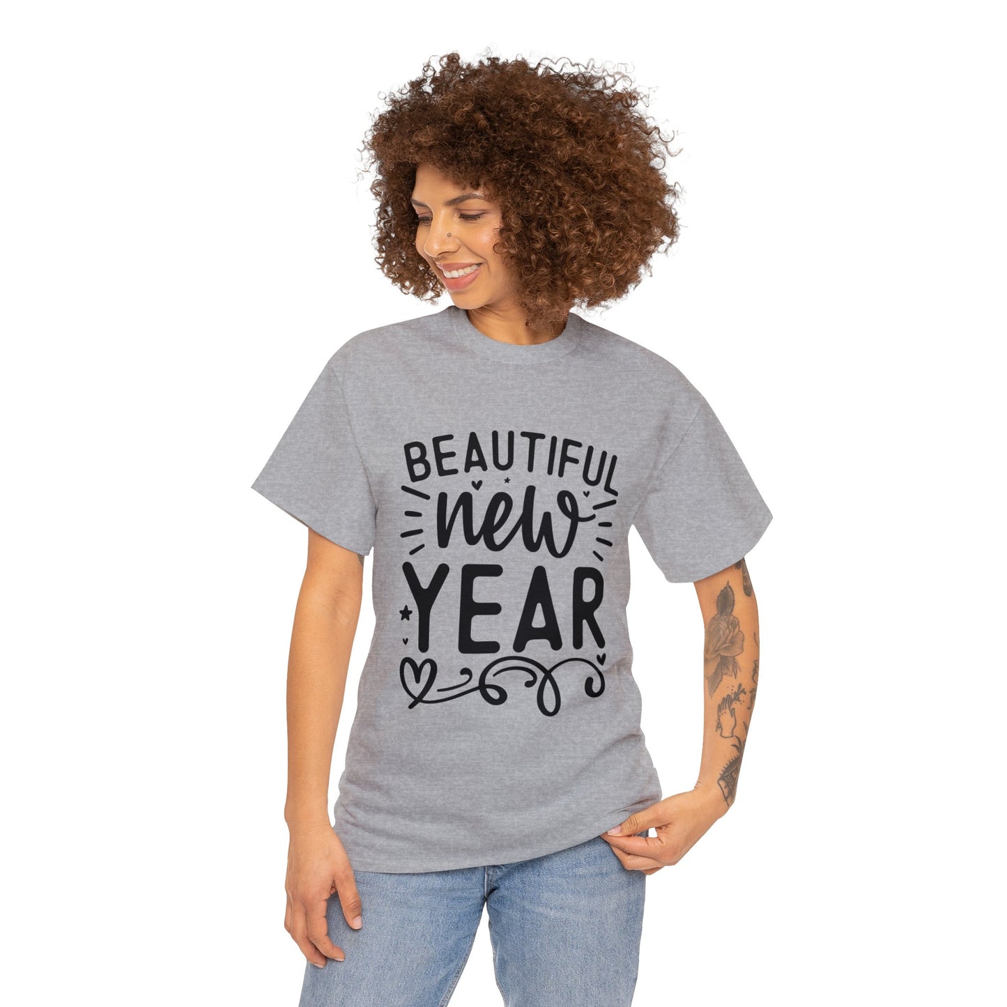 Blessed New Year Unisex Heavy Cotton Tee