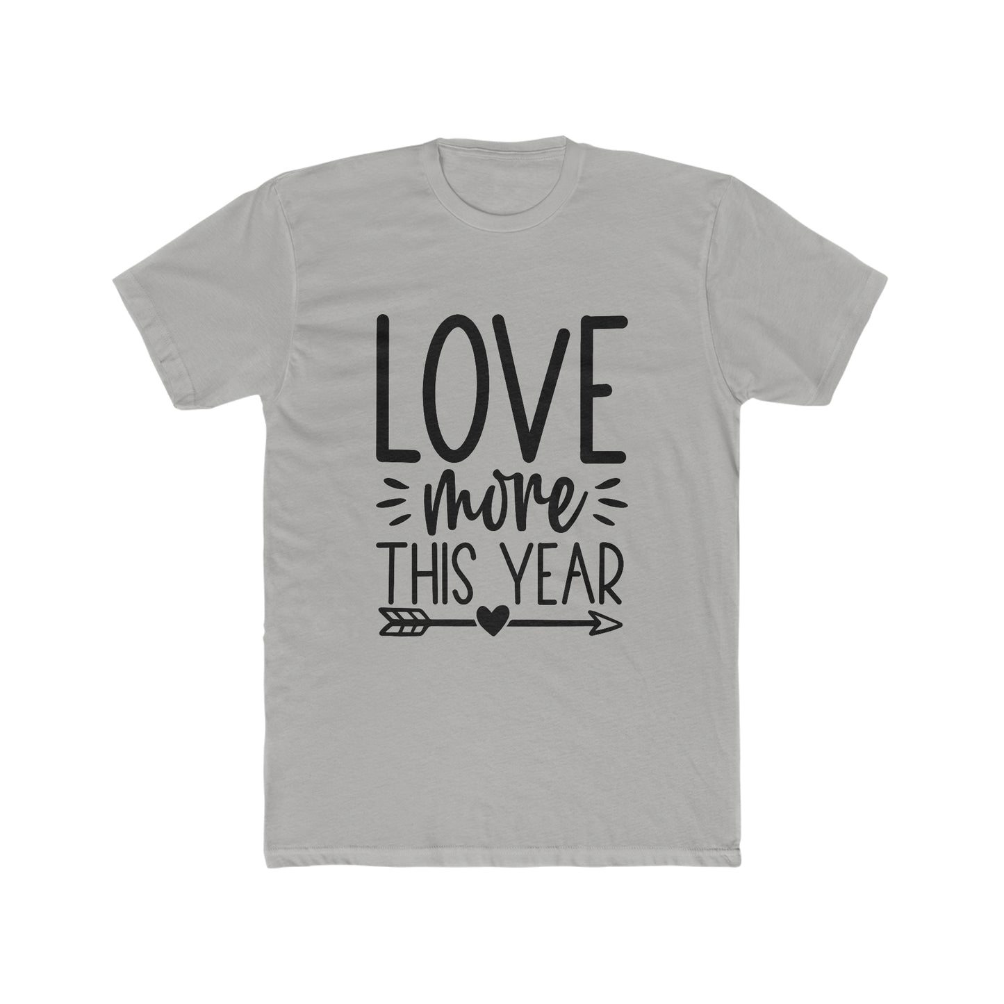 Love More Men's Cotton Crew Tee