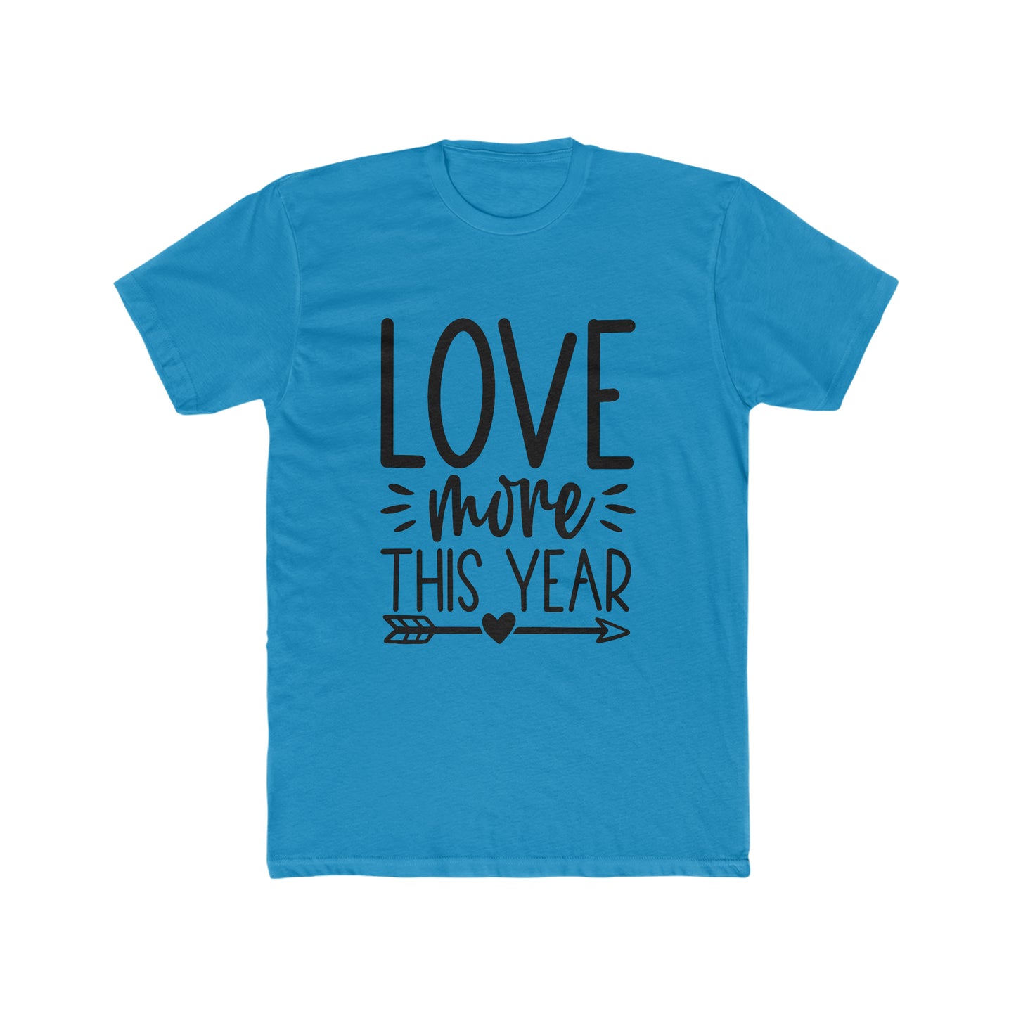 Love More Men's Cotton Crew Tee