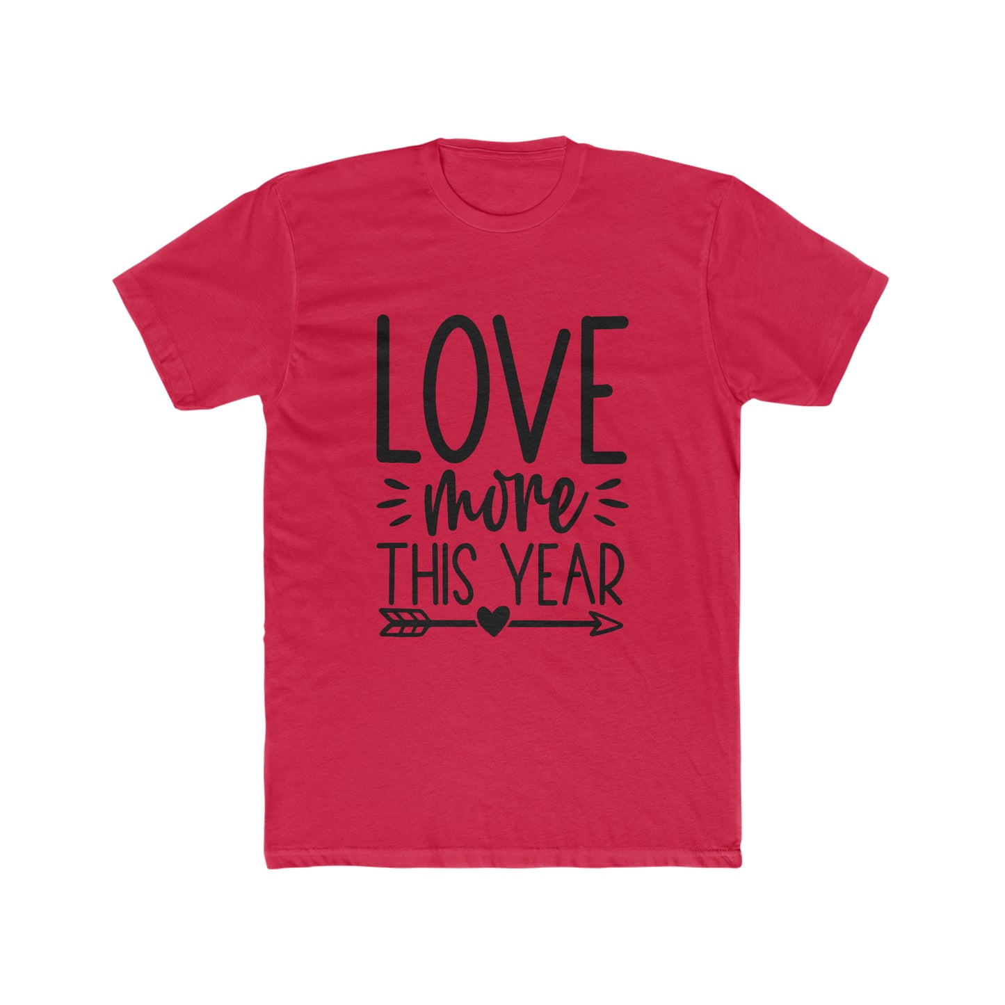 Love More Men's Cotton Crew Tee