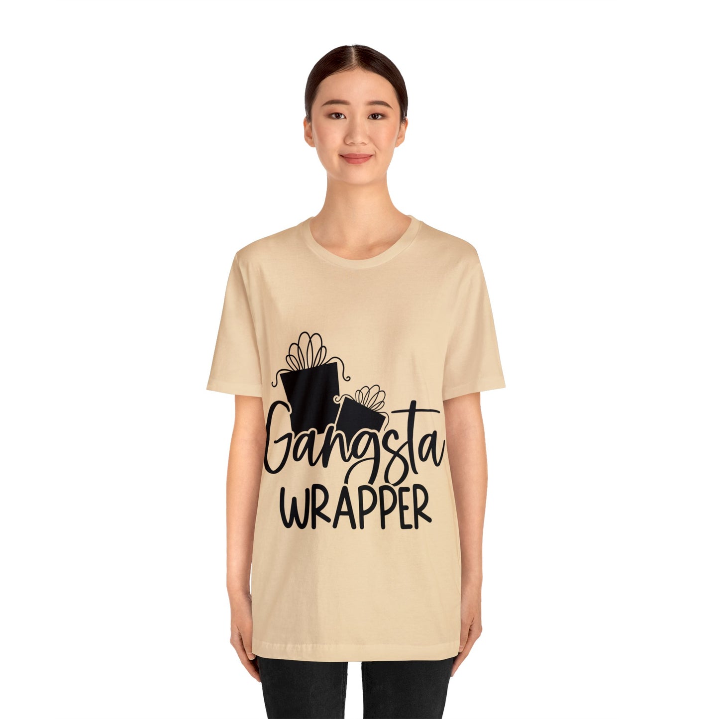 Gangsta Wrapper Unisex Jersey Short Sleeve Tee