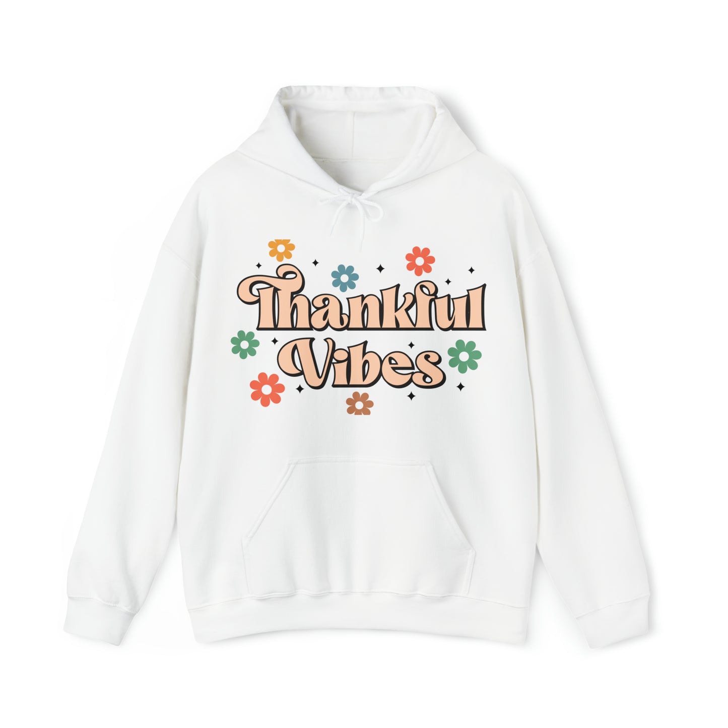 Thankful Vibes Unisex Hooded Sweatshirt image
